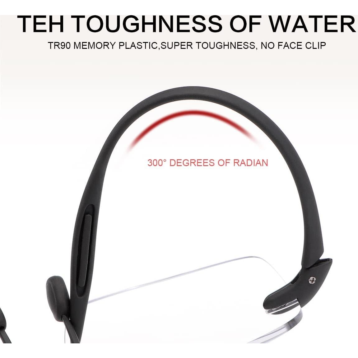 Gafas de lectura multifocal Vepiant con lentes anti luz azul