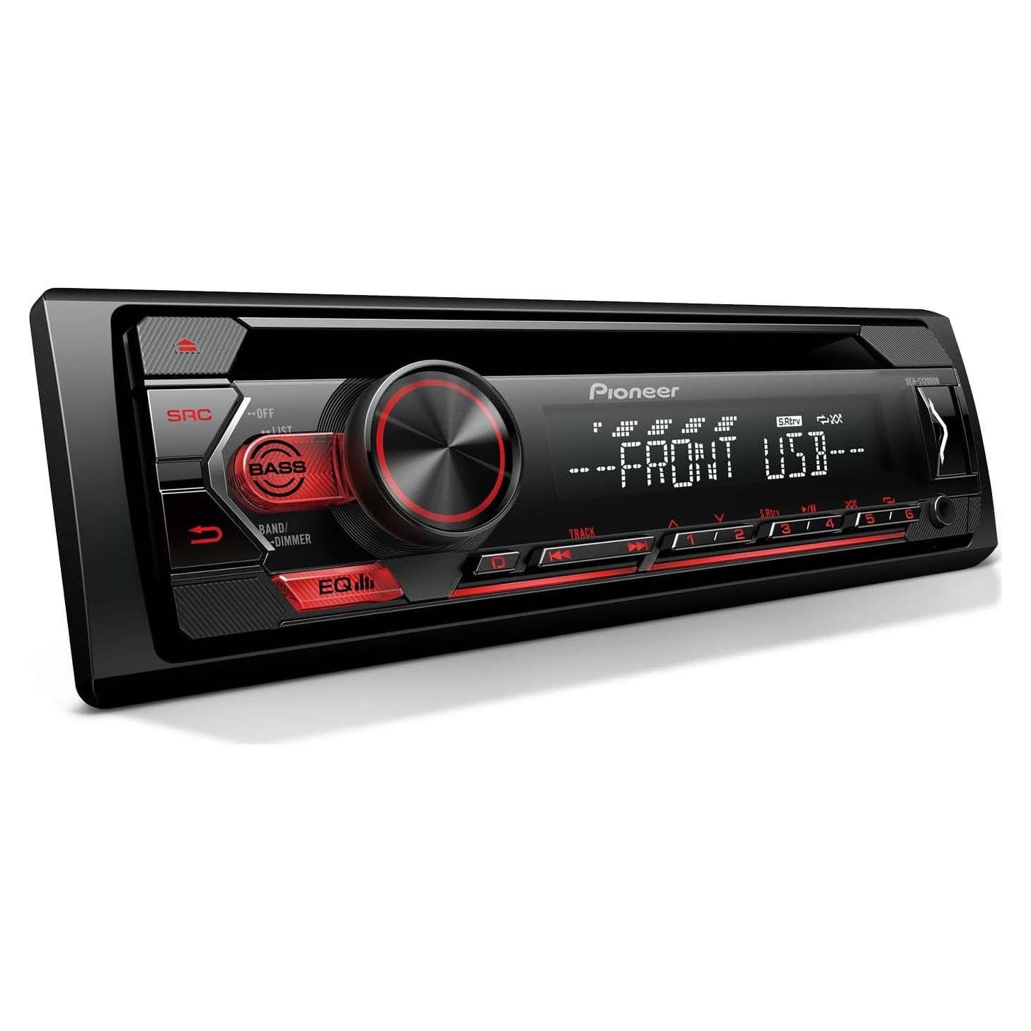 Receptor CD Pioneer DEH-S1200UB - USB, AUX, 50W x 4, Bluetooth
