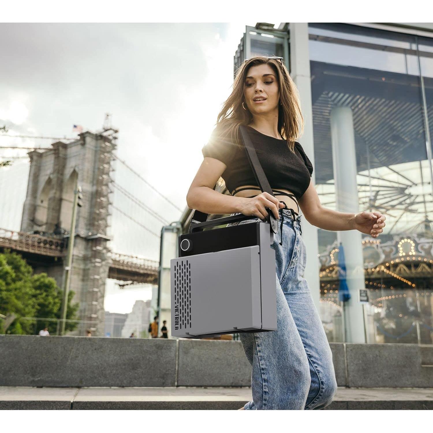 Tocadiscos Portátil Victrola Revolution GO Bluetooth 12h Batería