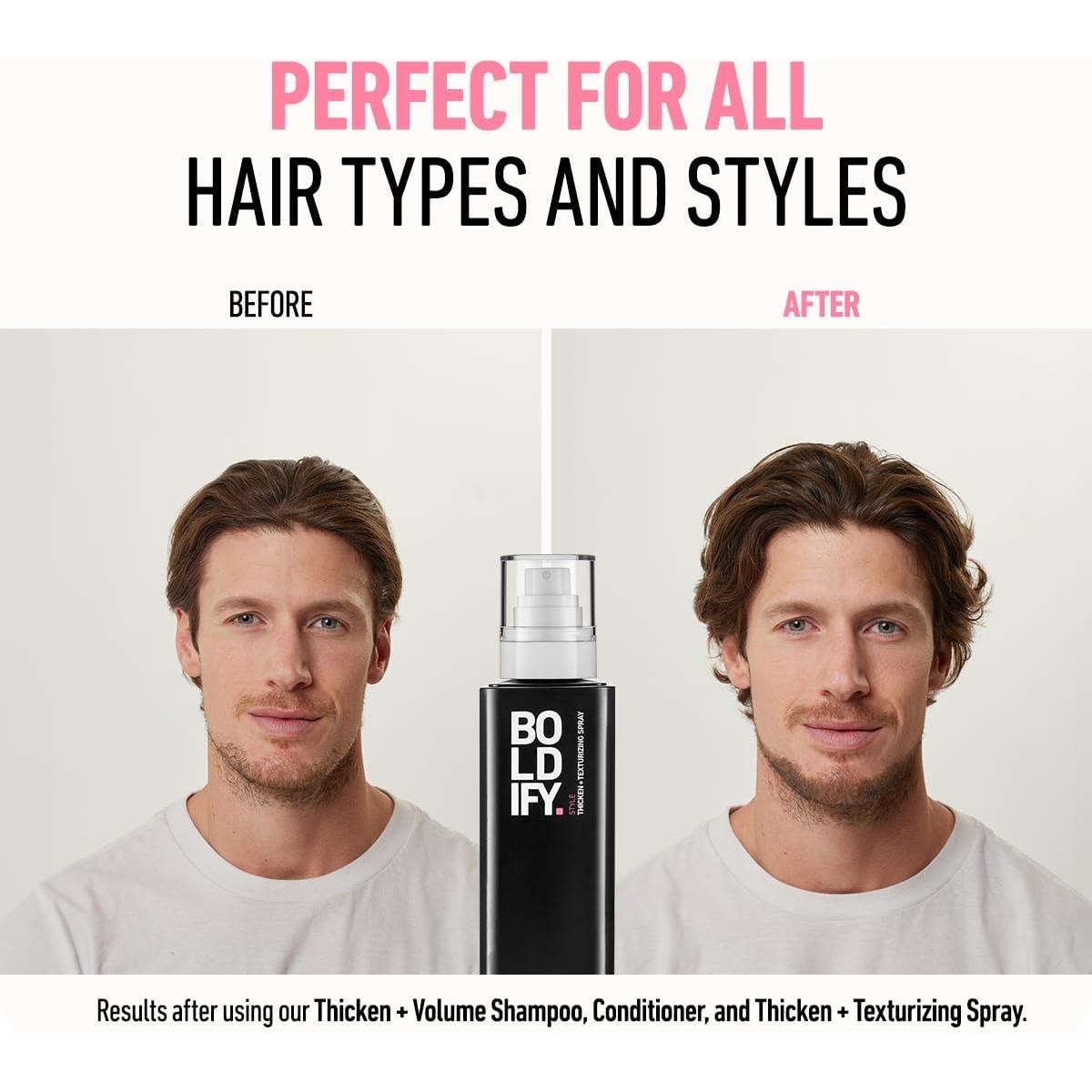 Boldify Spray Engrosador para Cabello - Volumen Instantáneo 240ml