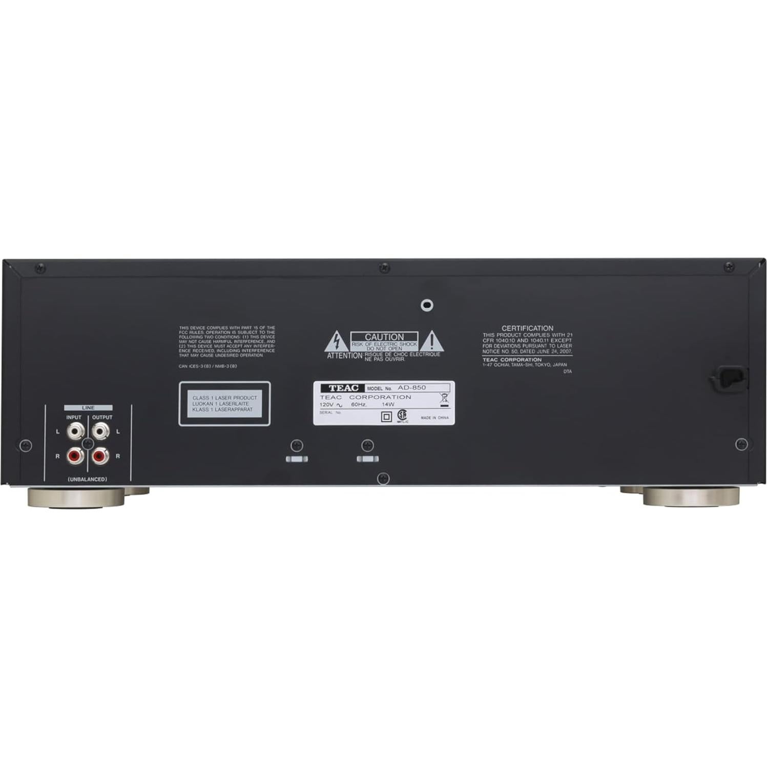 Reproductor de Cintas y CD TEAC AD-850 con USB y Karaoke
