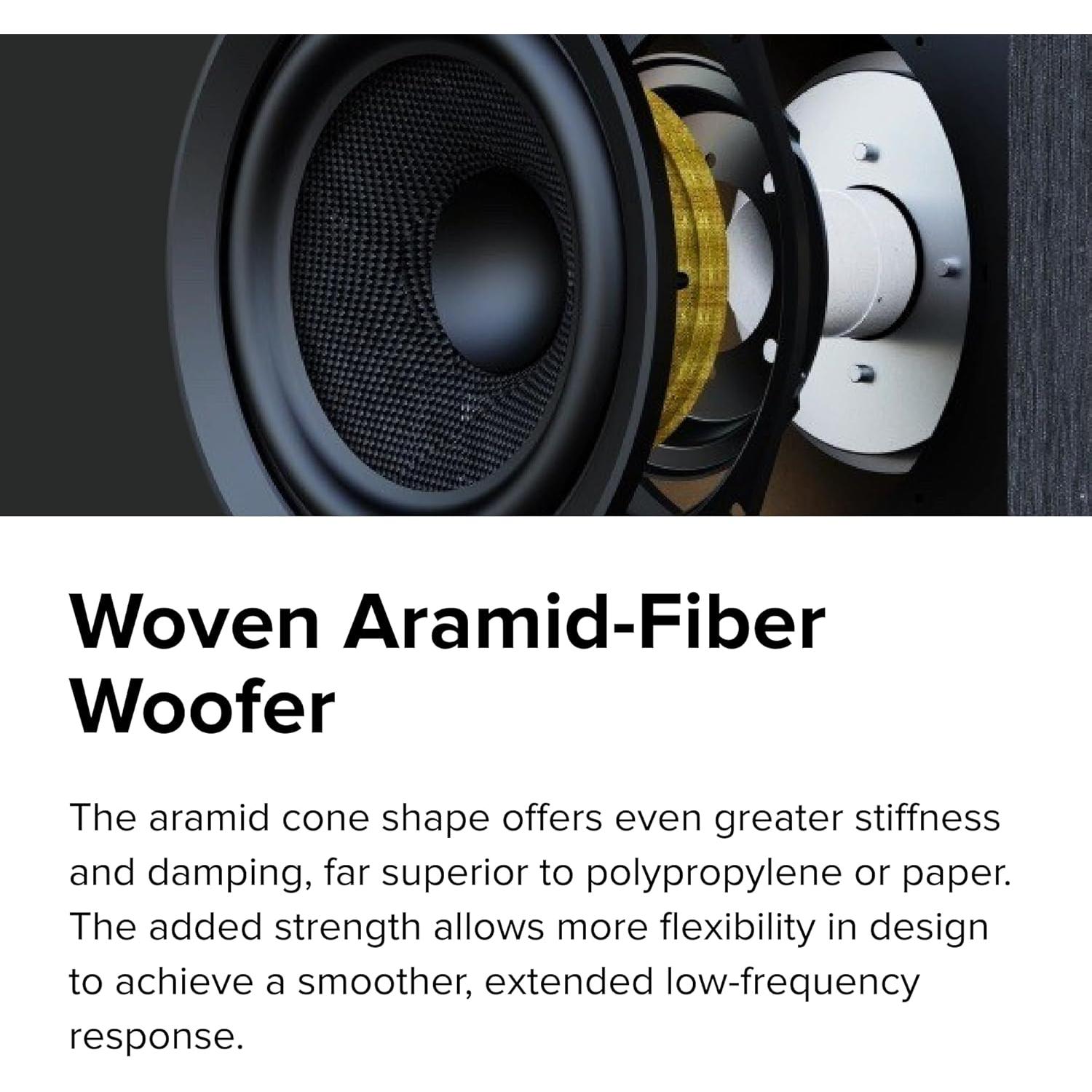 Altavoces de Estantería ELAC Debut 3.0 DB53-BK 5.25" Woofer