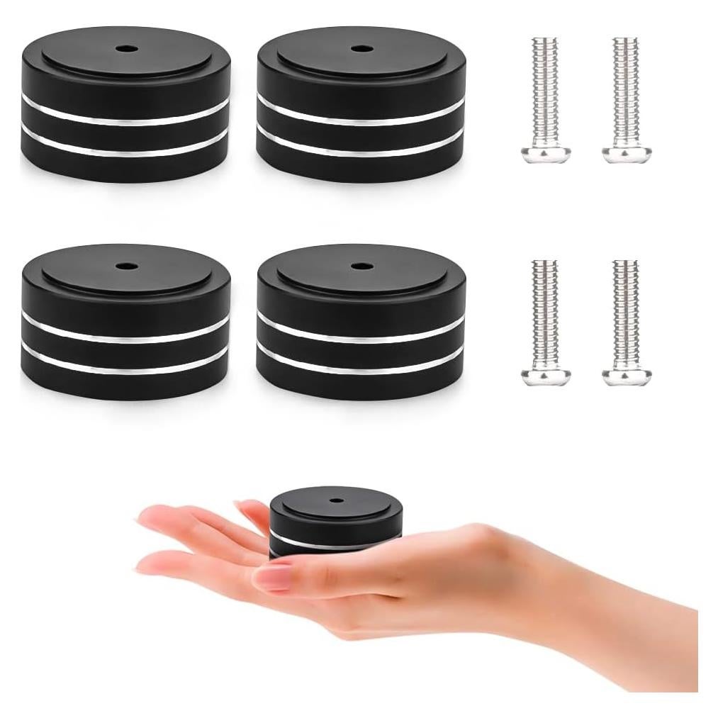 Patas de Aislación para Altavoz Audiocrast 4X Aluminio 40x20mm