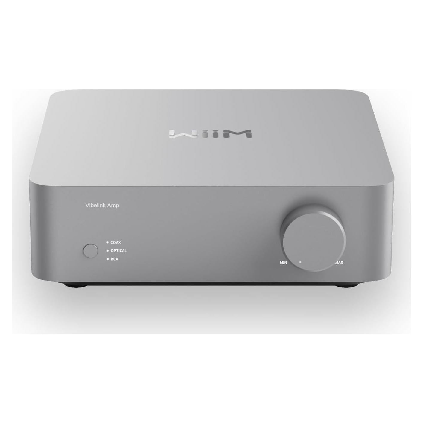 Amplificador WiiM Vibelink Amp 100W Plata DAC ESS 9039Q2M