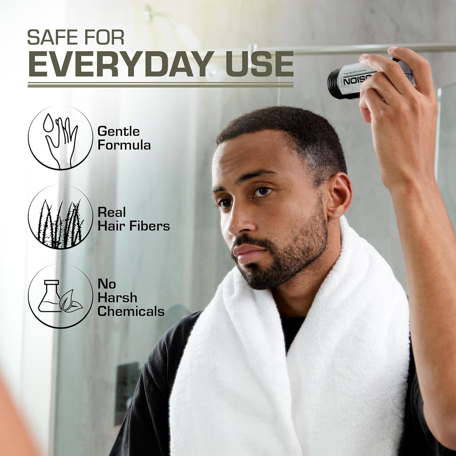 Fibras para Cabello Fino Oomph 30 g Voluminizador Negro