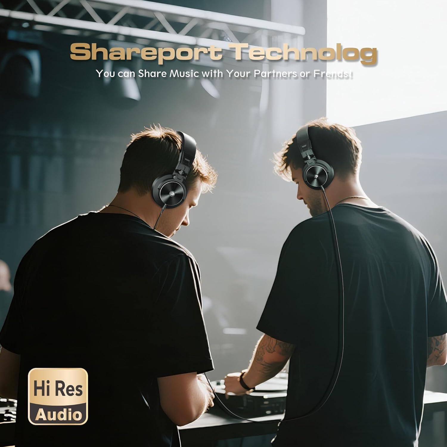 Auriculares de Estudio P PUPGSIS PG-M20PRO 50mm Hi-Res Estéreo