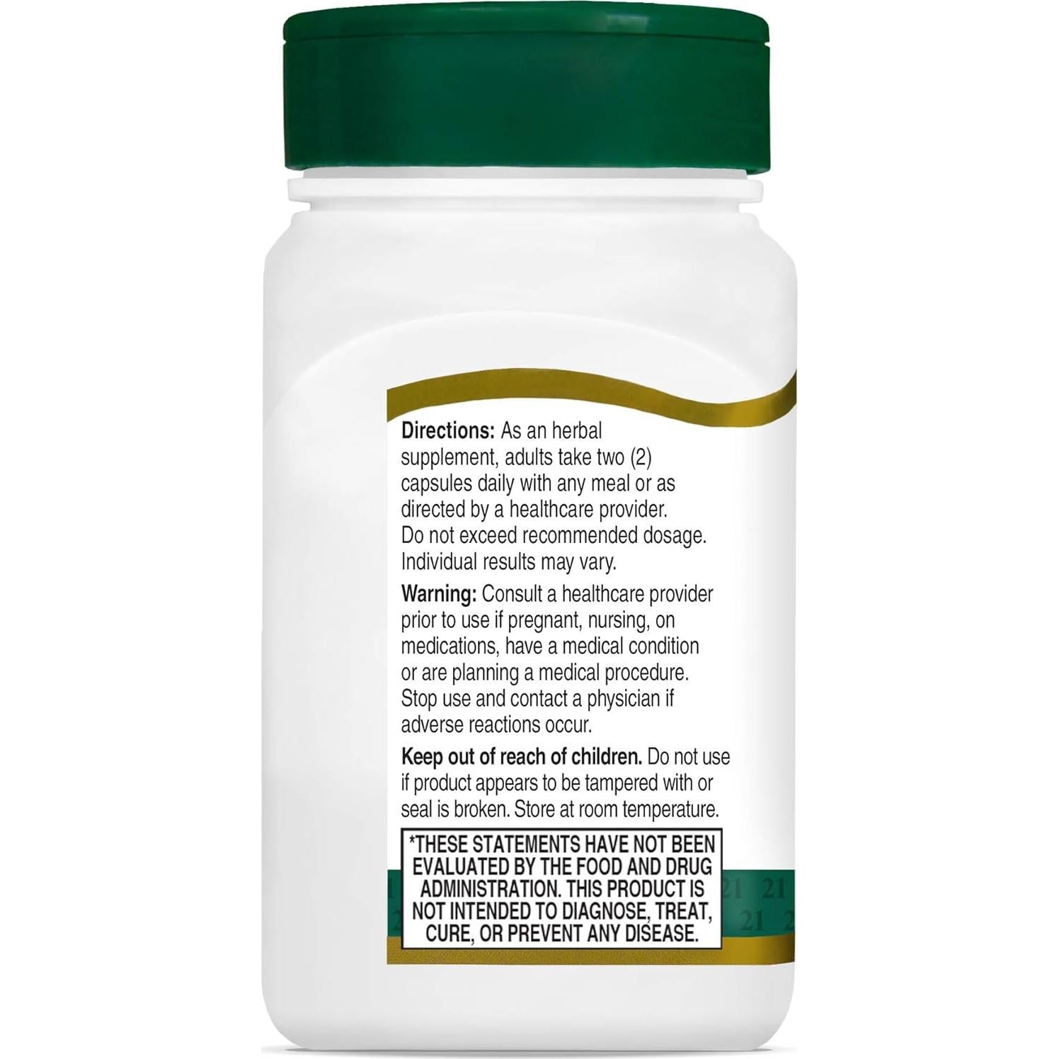 Extracto de Cardo Mariano 21st Century 60 Cápsulas Veganas