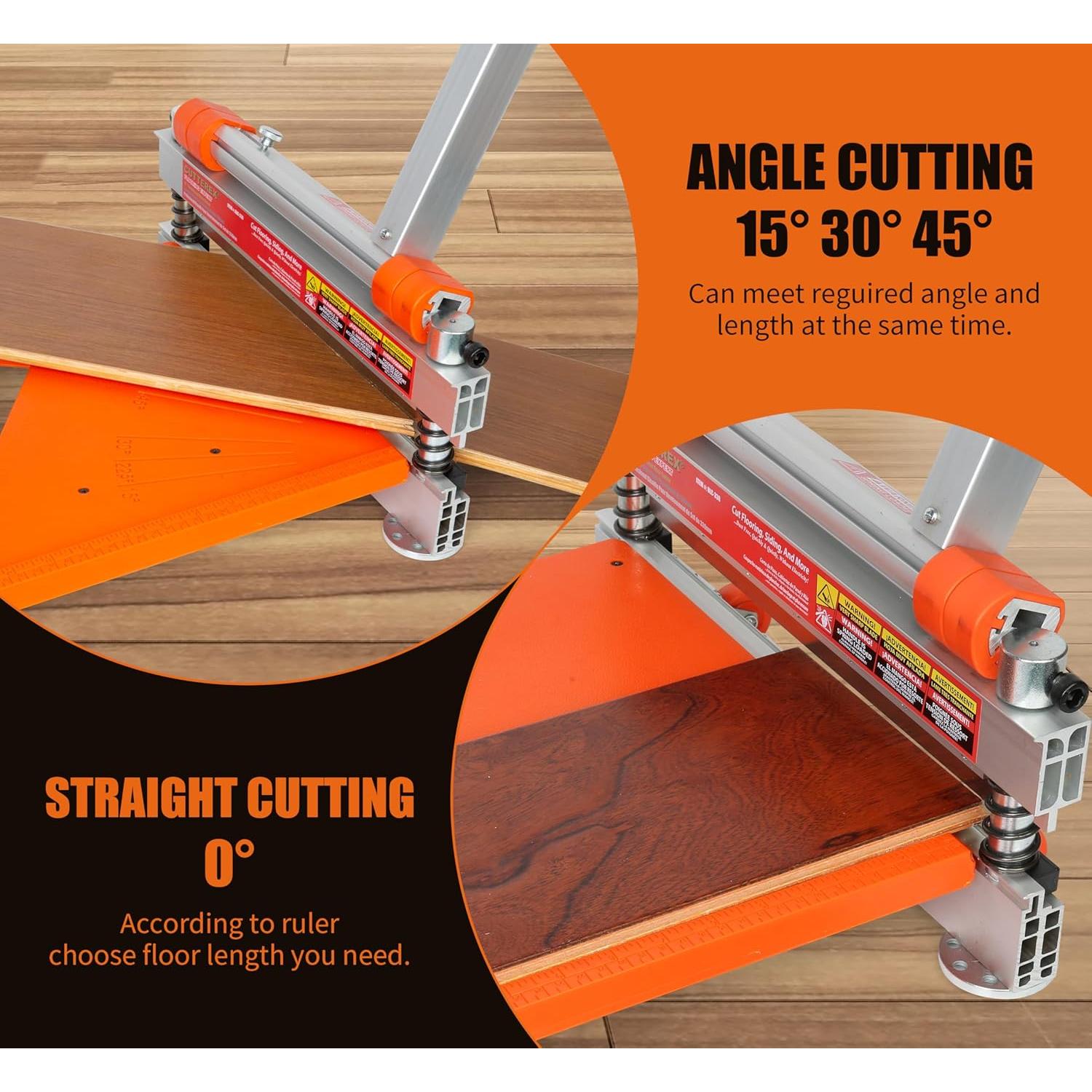 Cortadora de Suelo Laminado Cutterex BLC-330H 330mm Manual