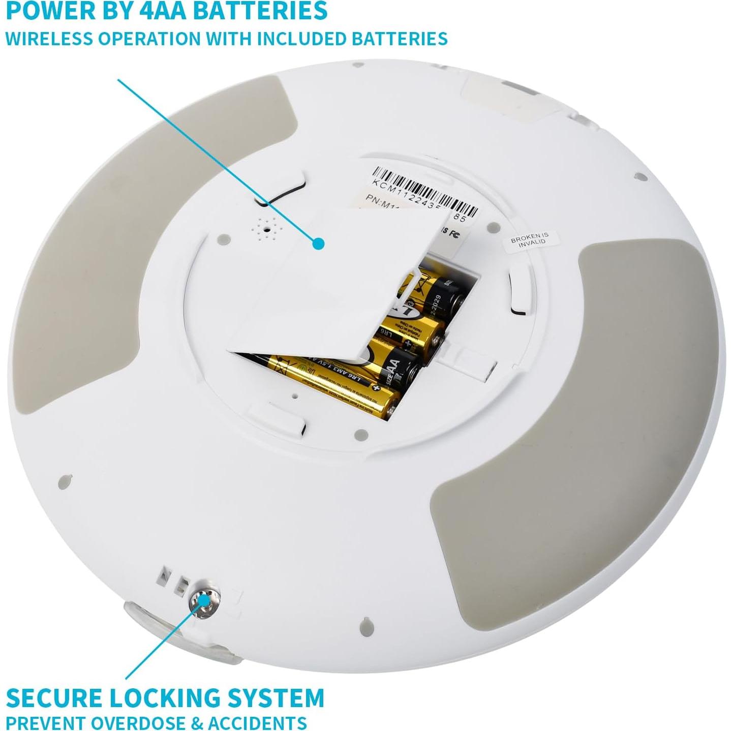Dispensador Automático de Pastillas Senyerkare 28 Días 6 Dosis
