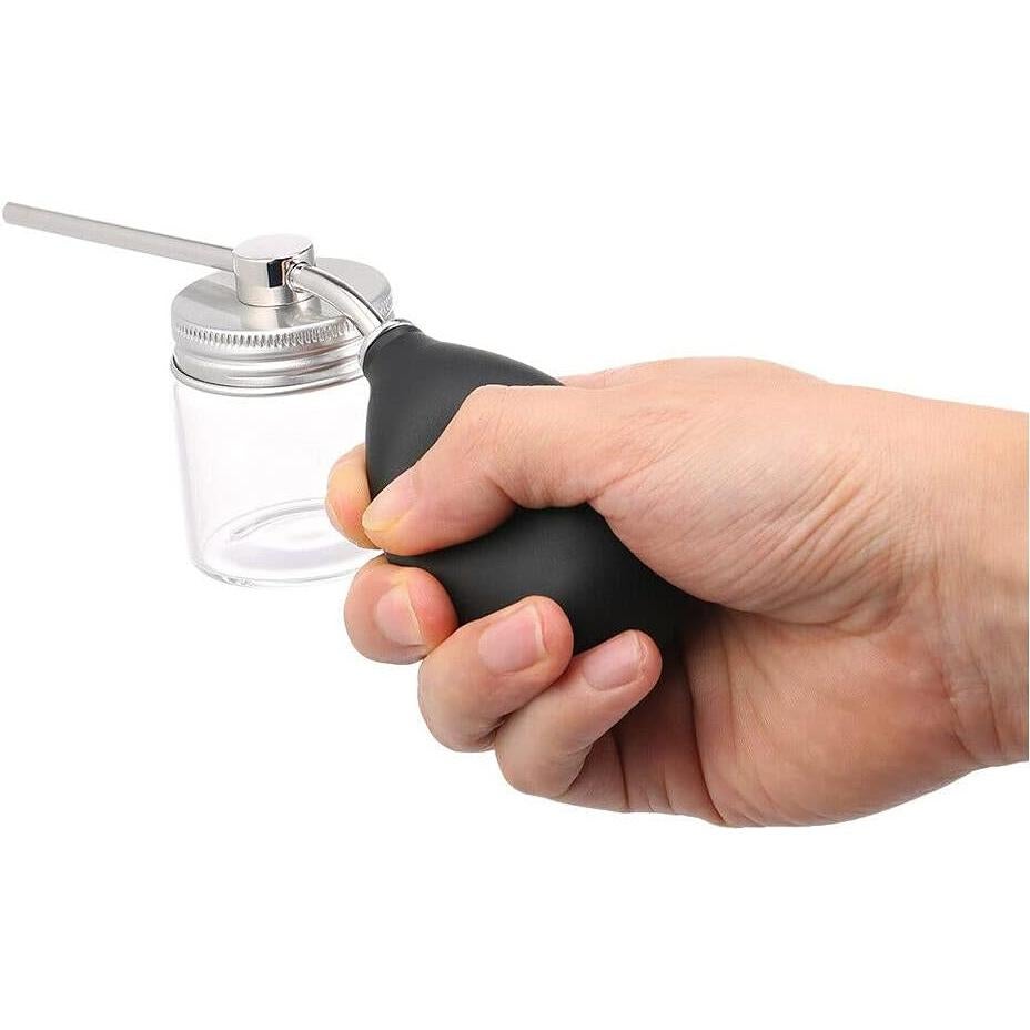 Aplicador de Spray para Cabello Fino - Negro - 20x6.5 cm