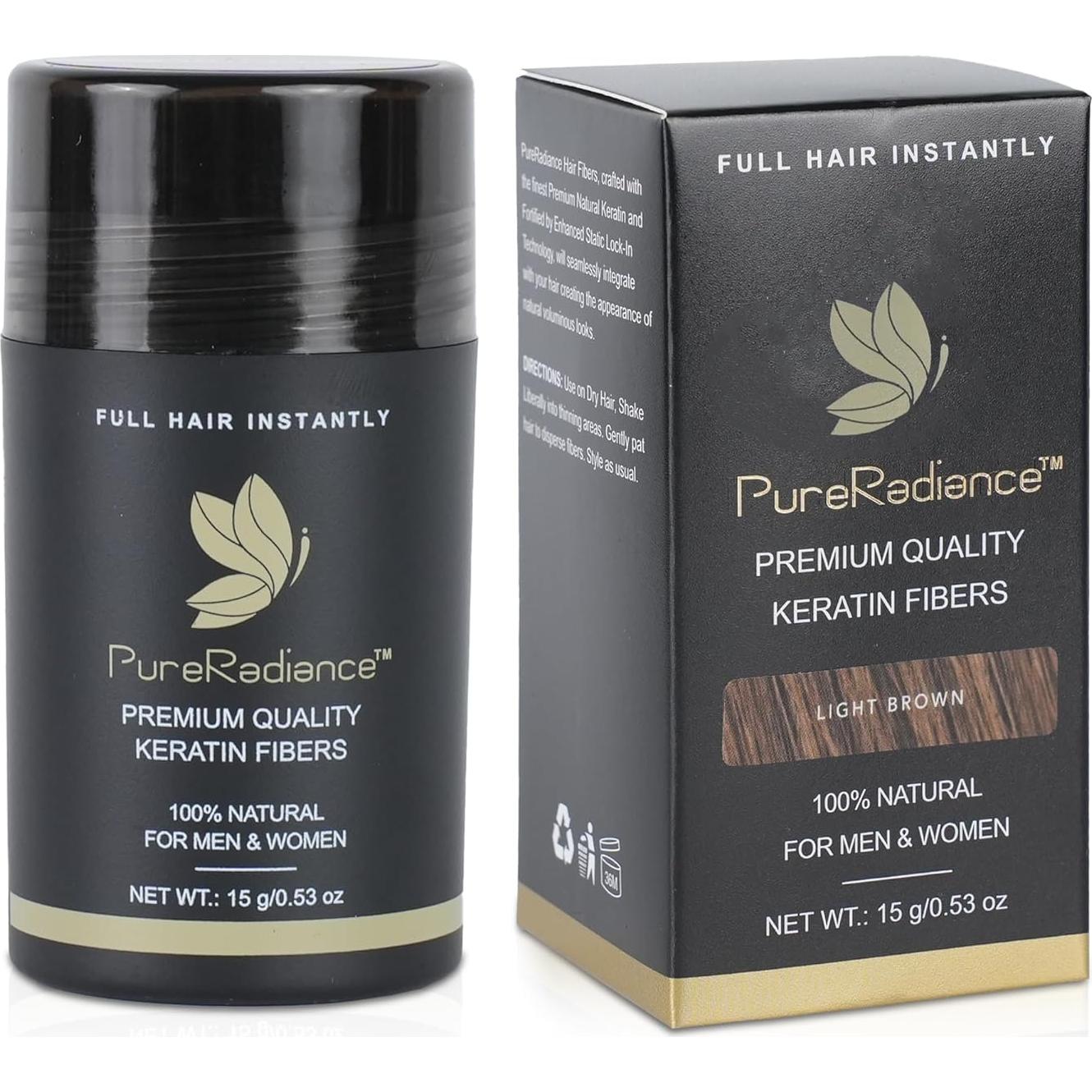 Fibra para Cabello Fino PureRadiance 15g - Volumen Instantáneo