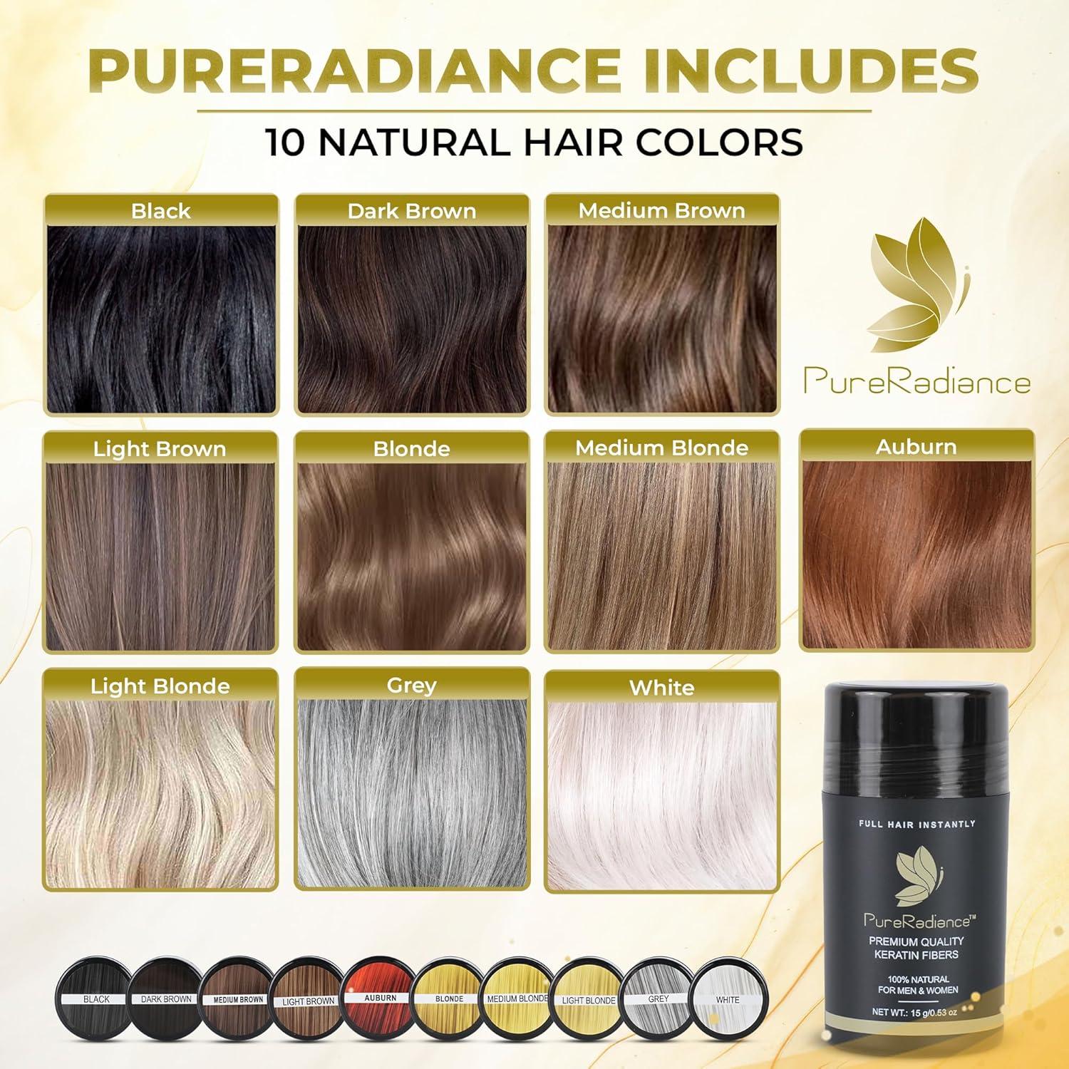 Fibra para Cabello Fino PureRadiance 15g - Volumen Instantáneo