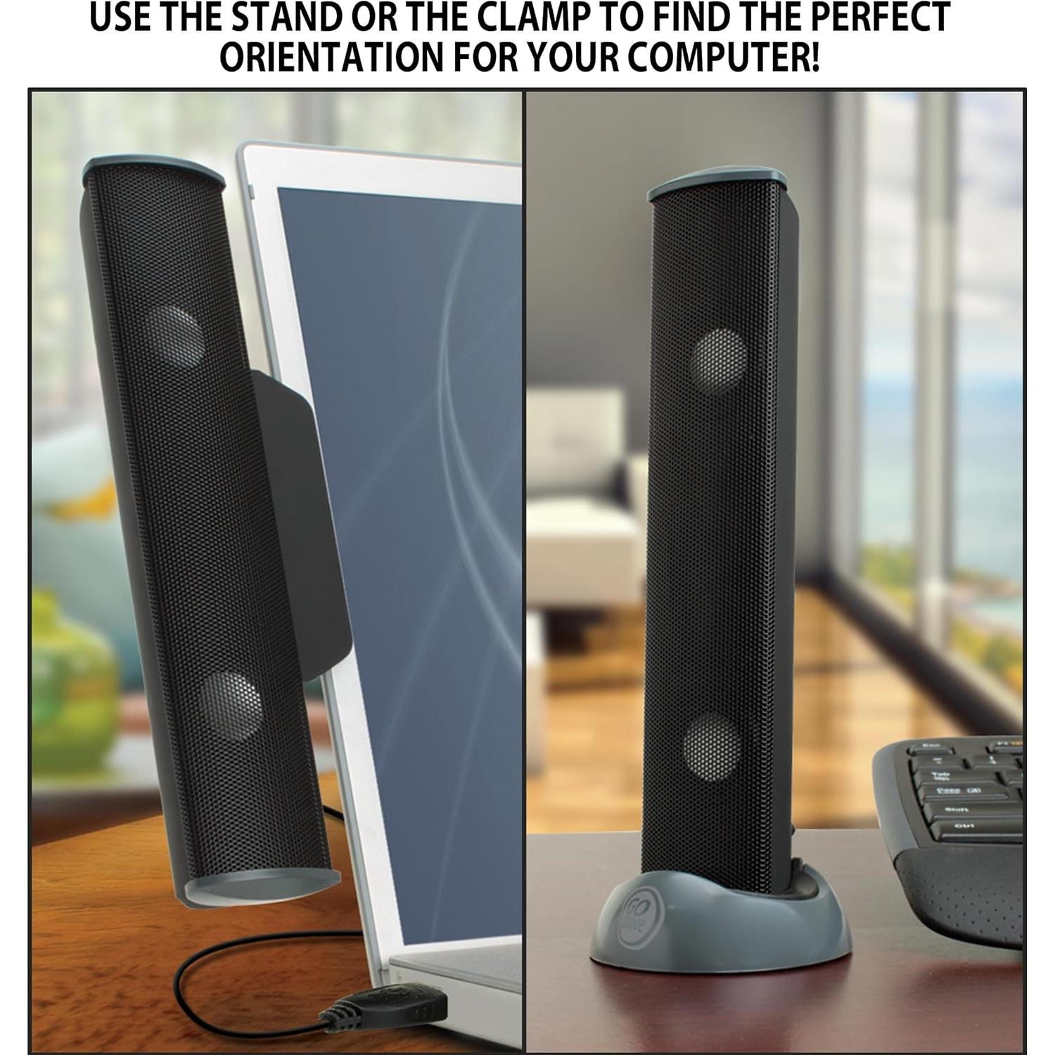 Altavoz USB GOgroove SonaVERSE 2.0 Portátil Negro