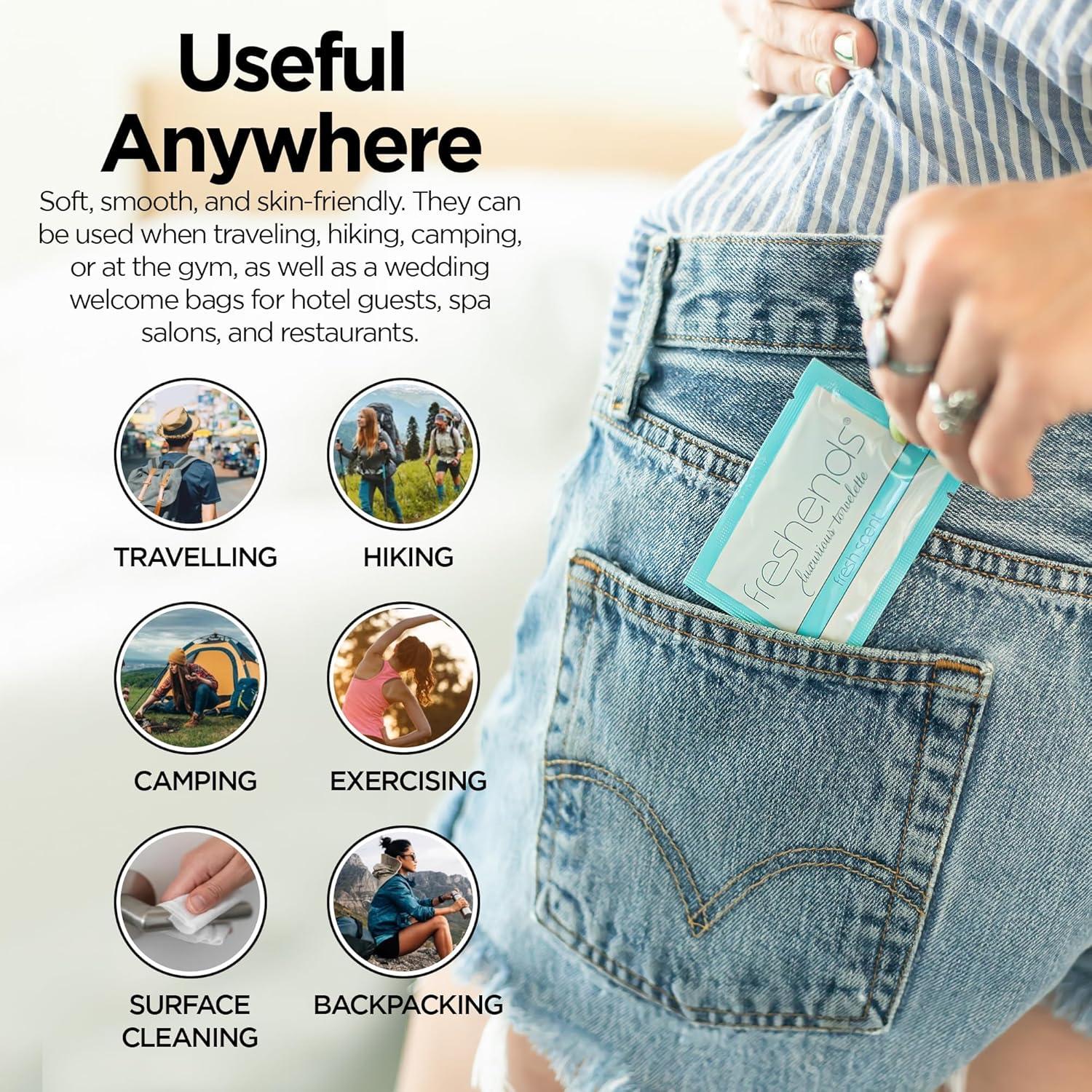 Toallitas Desechables Freshends 50 Unidades Azul Viaje