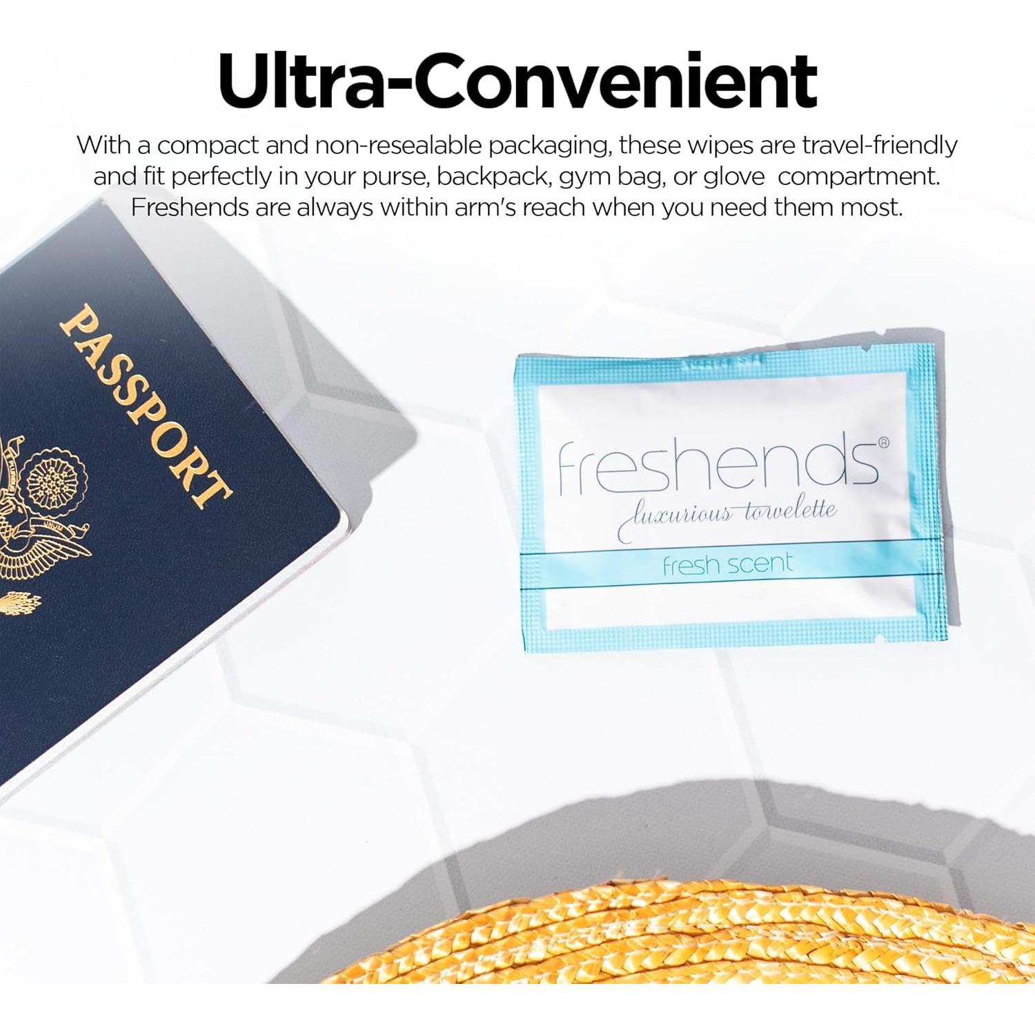 Toallitas Desechables Freshends 50 Unidades Azul Viaje