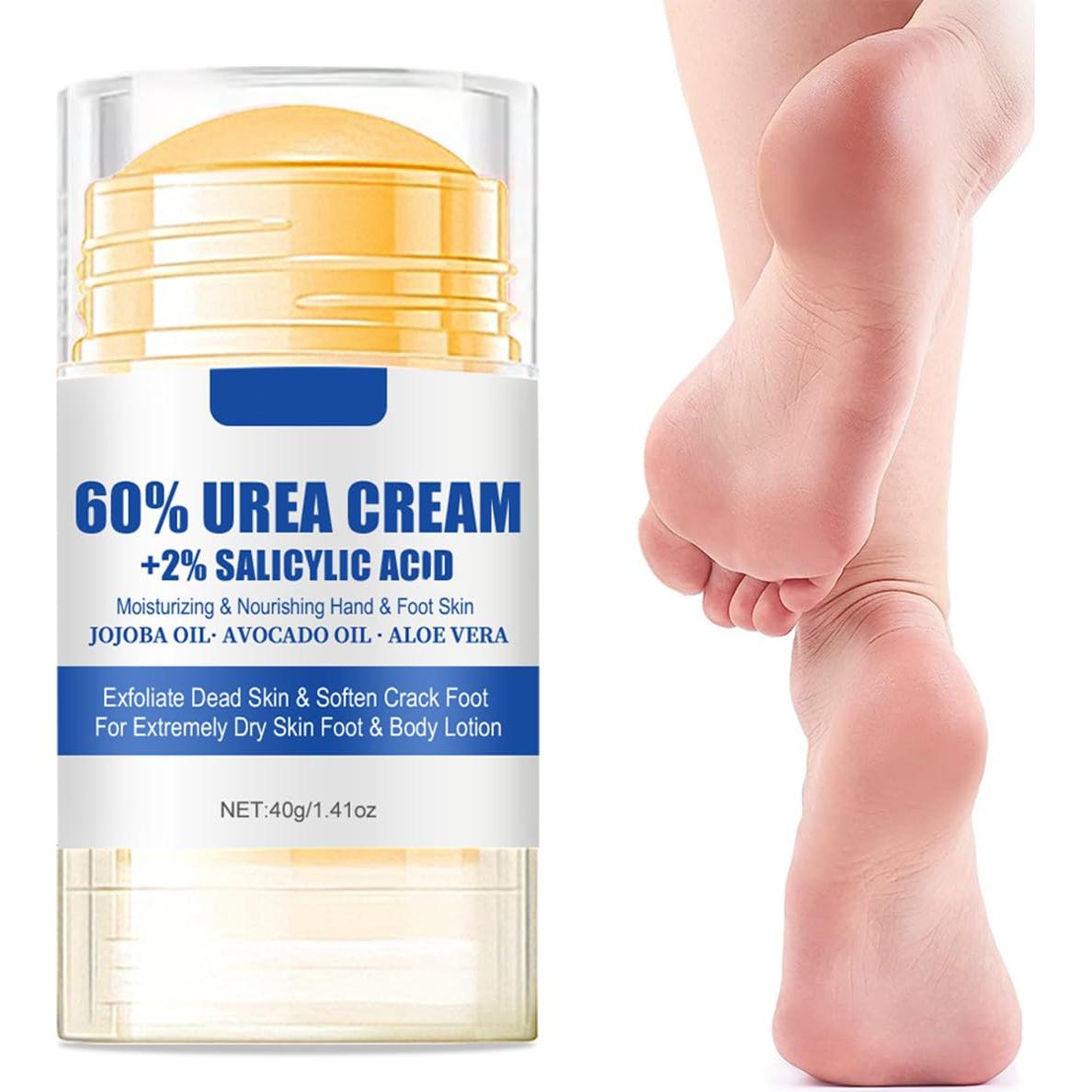 Juego de 2 Cremas para Pies Durazno 60% Urea Hidratante