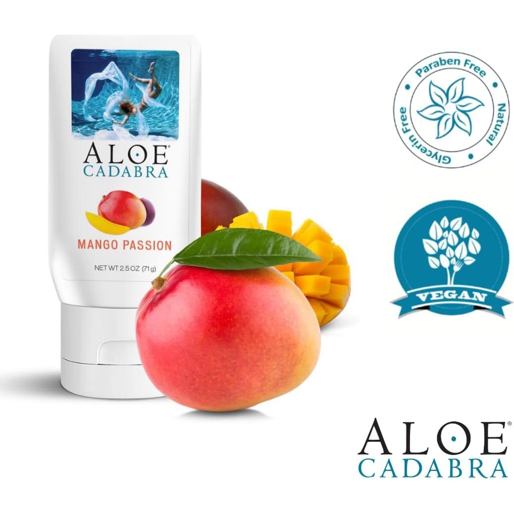 Lubricante Personal Orgánico Aloe Cadabra Mango Pasión 70g