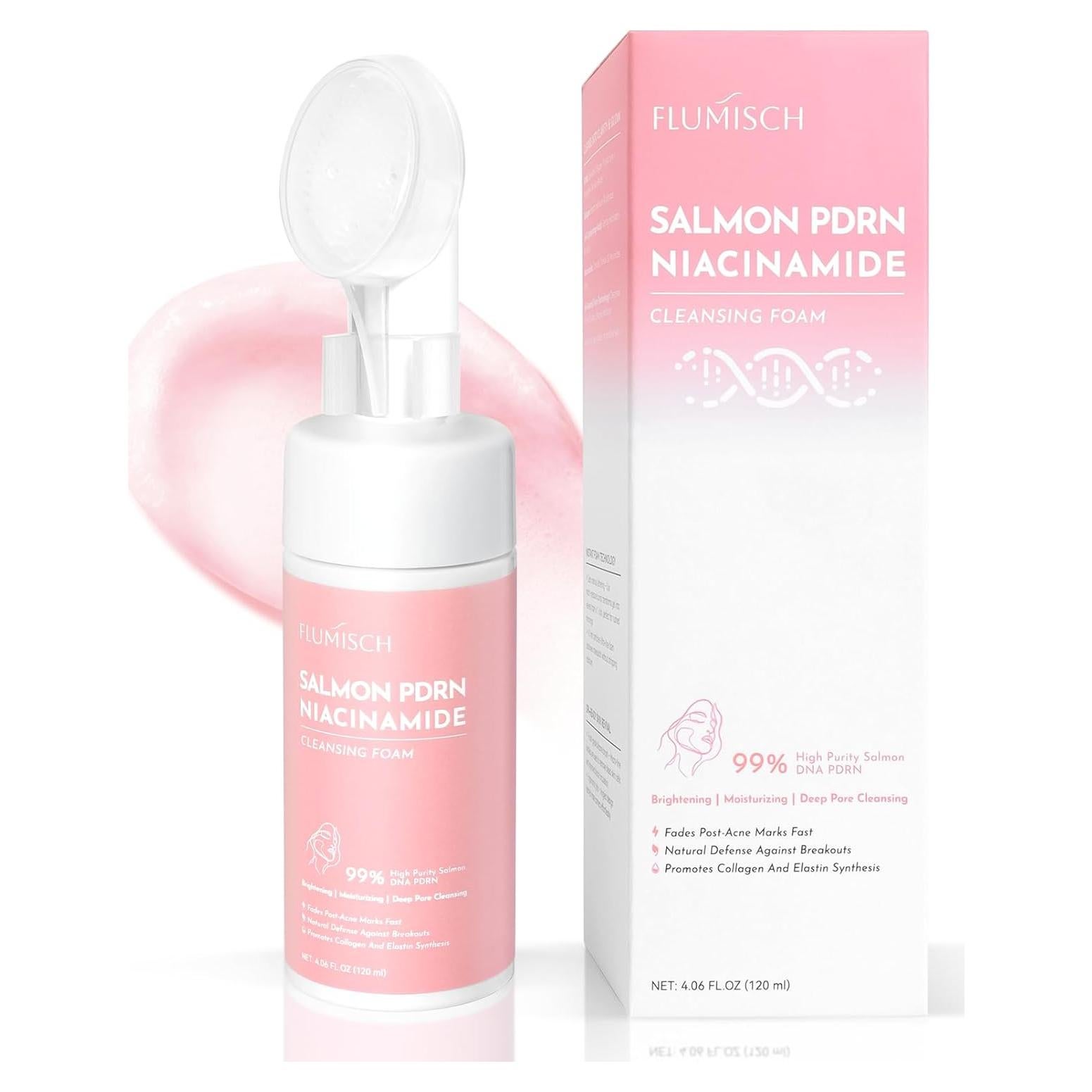 Limpiador Facial PDRN FluMisch 120g - ADN de Salmón Hidratante
