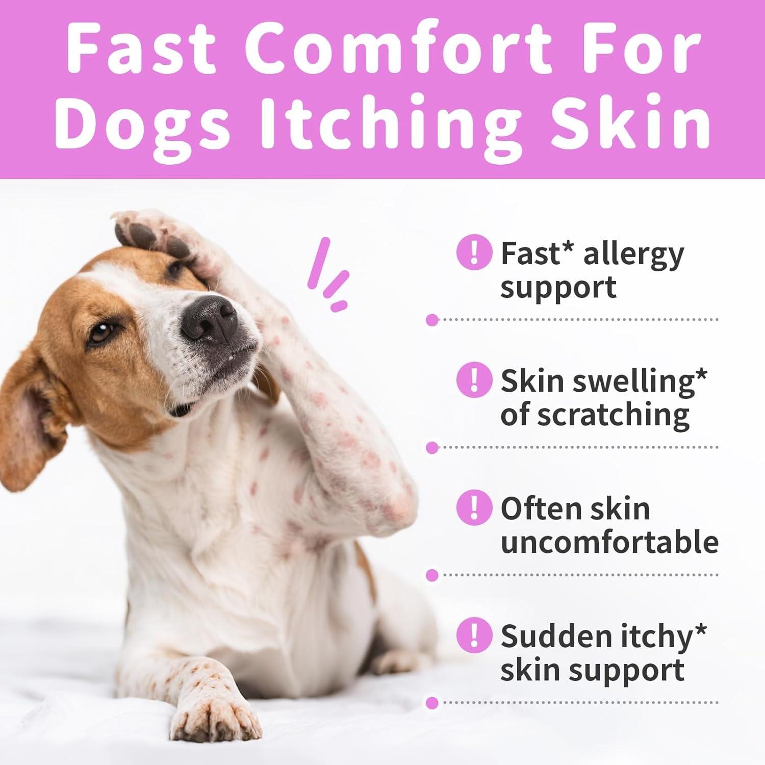 Suplemento para Perros POPPAW - Alivio Picazón Piel 90 Unidades