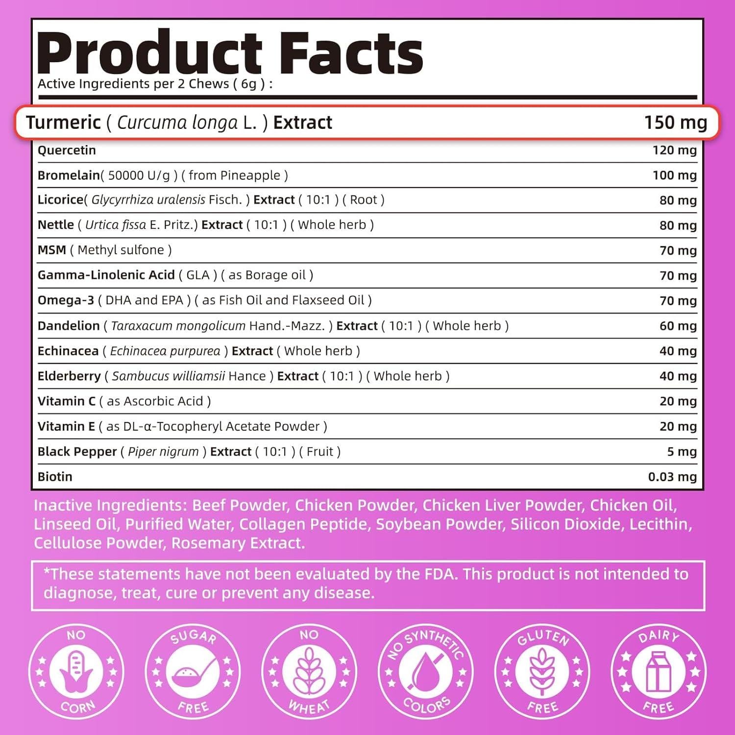 Suplemento para Perros POPPAW - Alivio Picazón Piel 90 Unidades