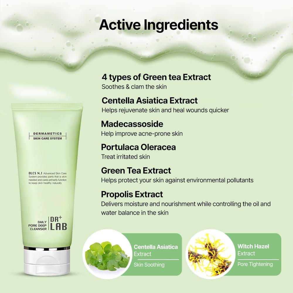 Limpiador Profundo de Poros Diario DR+LAB 10ml Espuma Hidratante