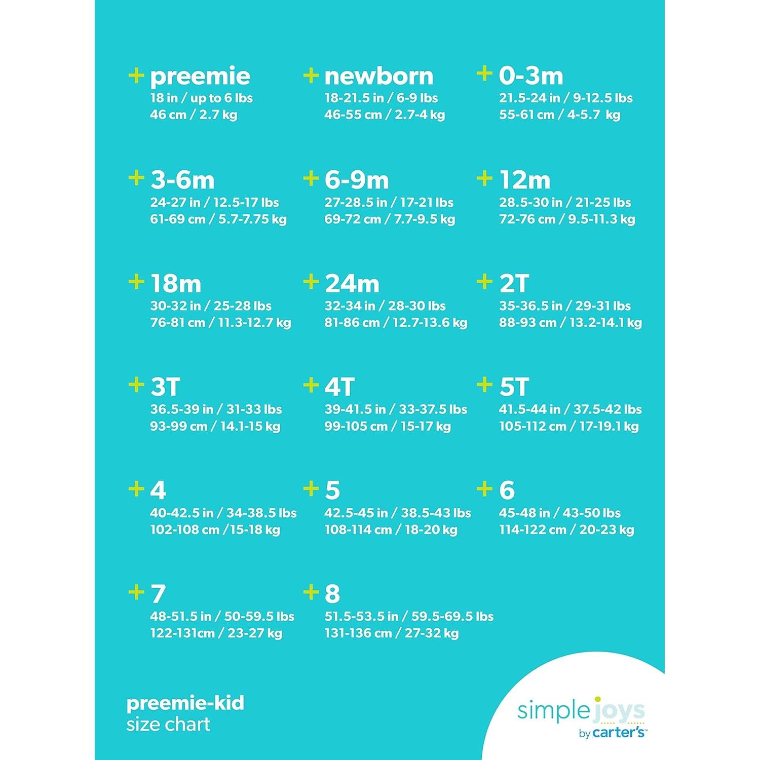 Conjunto de Ropa de Juego 4 Piezas Niños Simple Joys Carter's