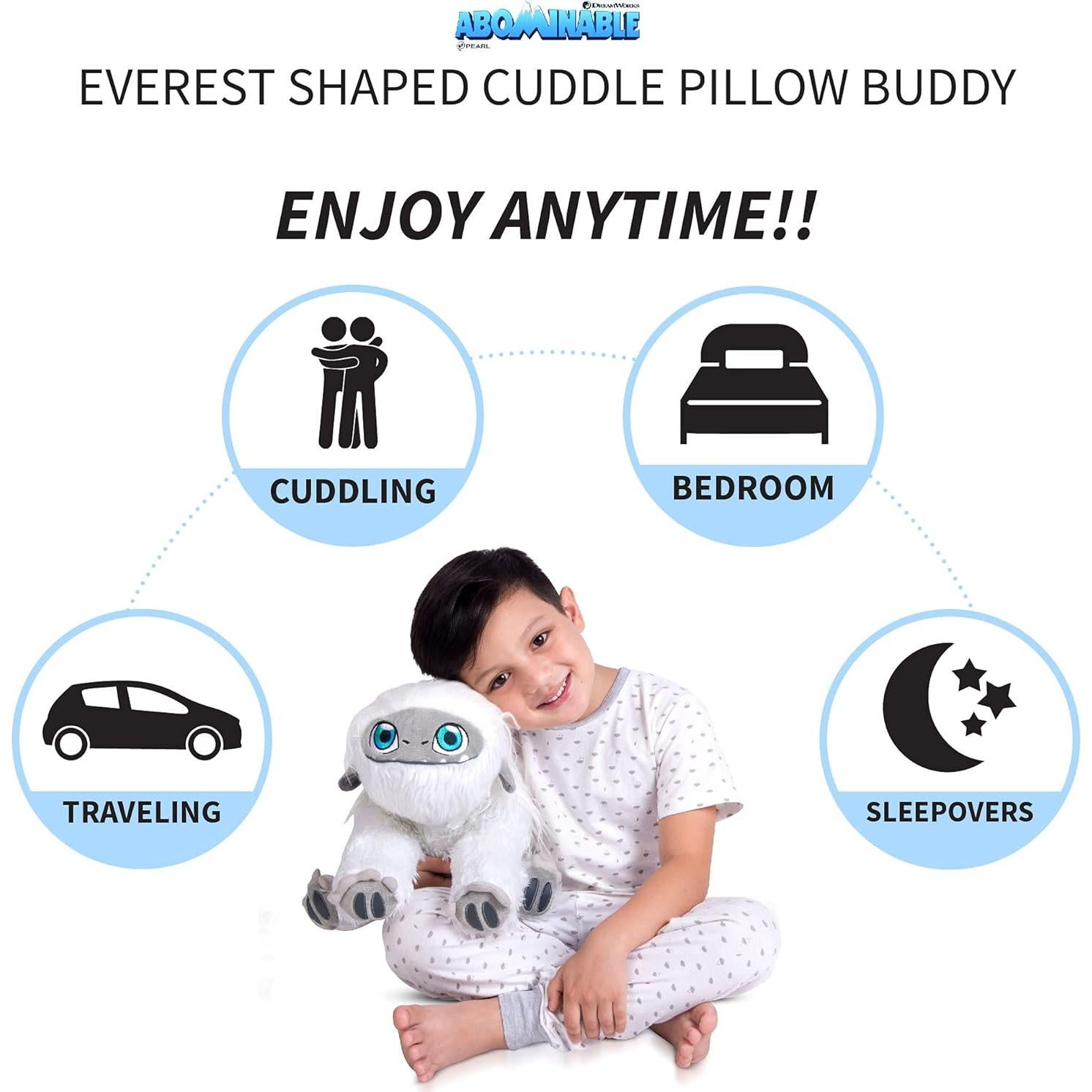 Almohada de Abrazo Yeti Abominable Franco Kids 33x25 cm