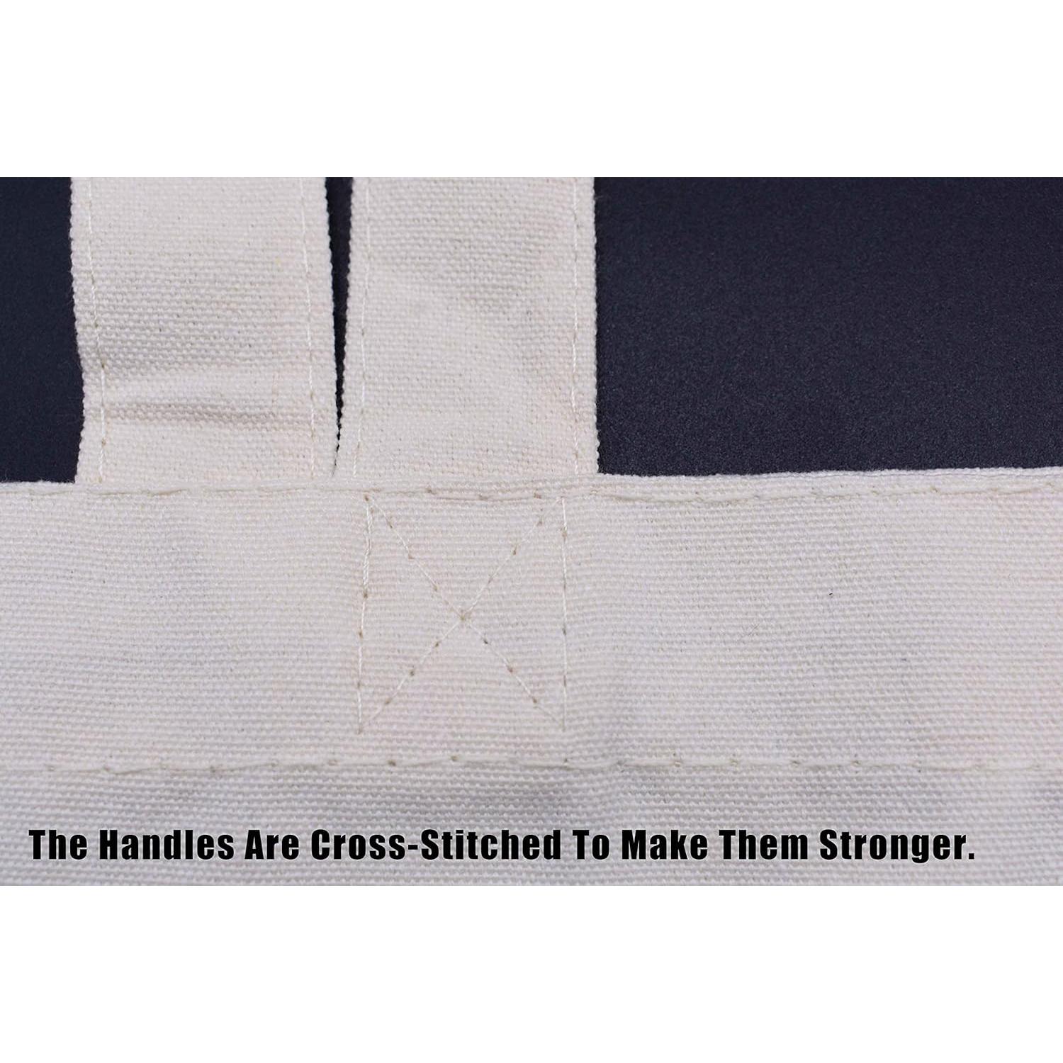 Bolsa Tote LIBIHUA 40.1x34.3cm Lona Beige Abuela