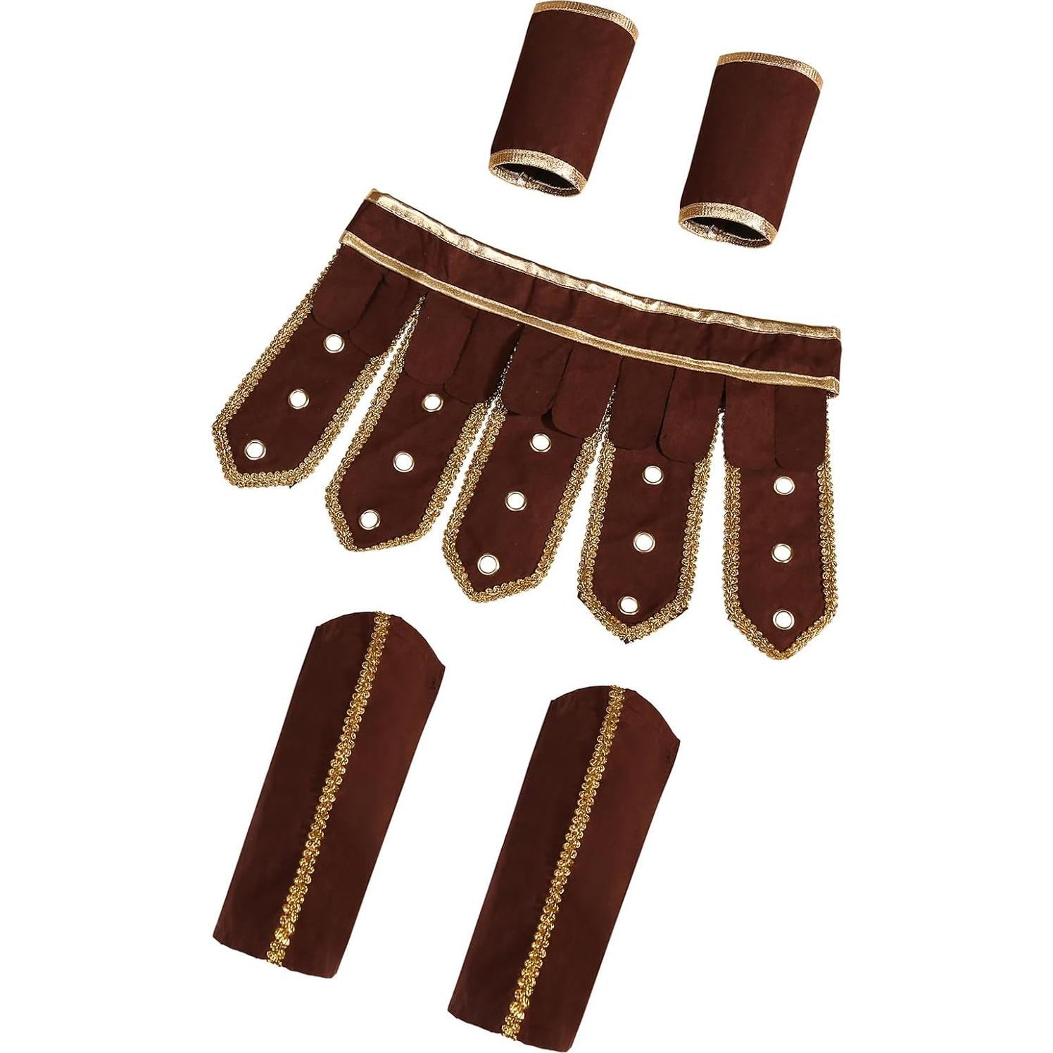 Disfraz de Guerrero Romano Medieval para Niños - 5 Tamaños