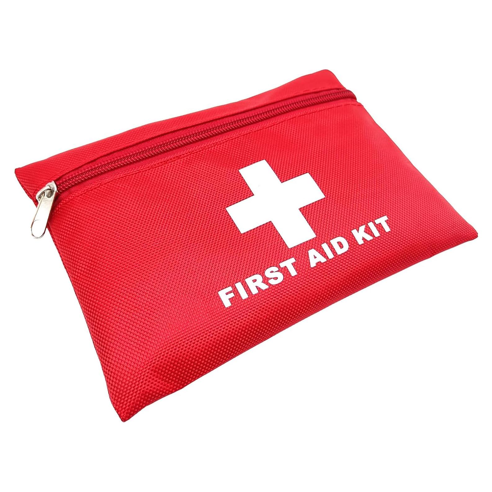 Bolsa de Primeros Auxilios Vacía Jipemtra Roja 20x14 cm