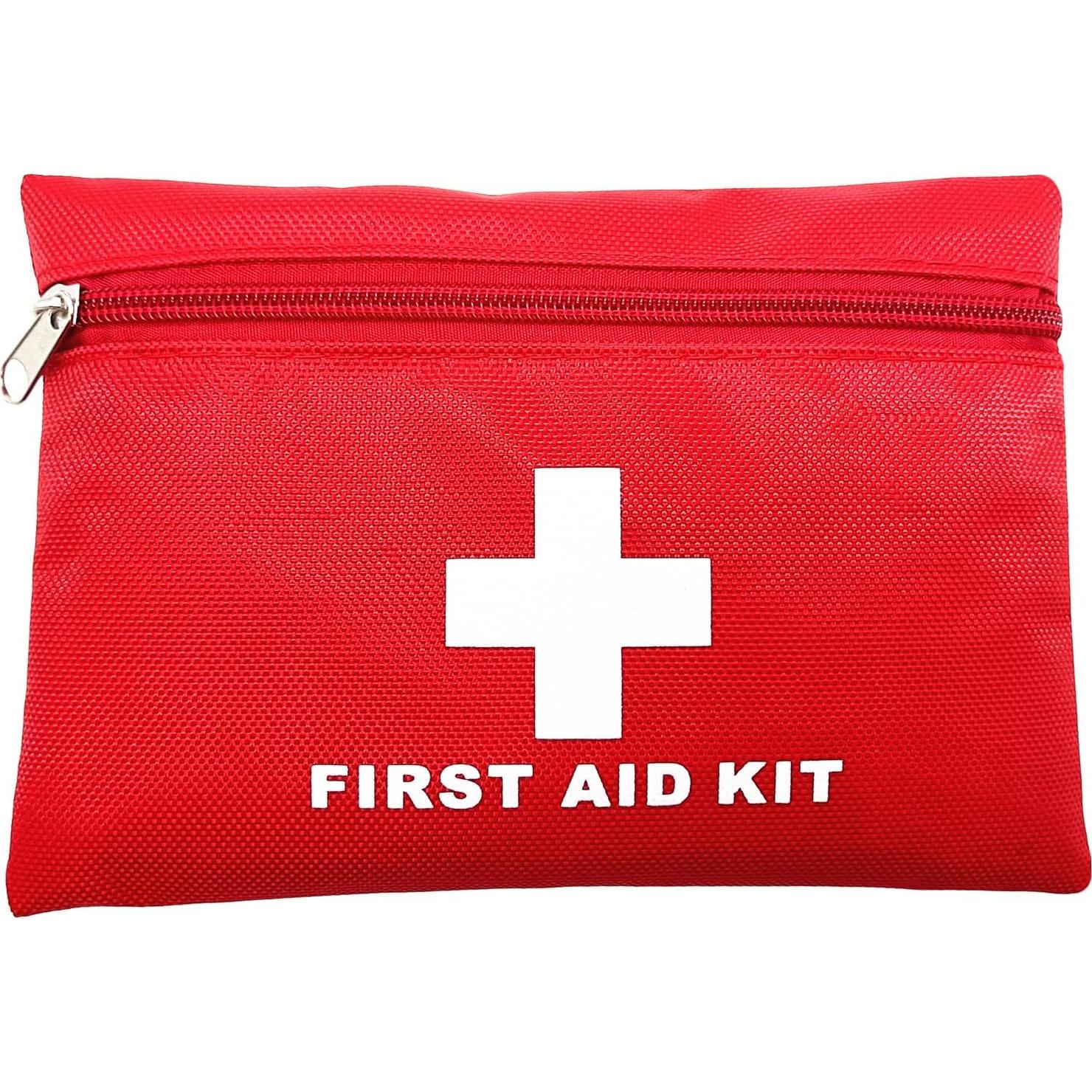 Bolsa de Primeros Auxilios Vacía Jipemtra Roja 20x14 cm