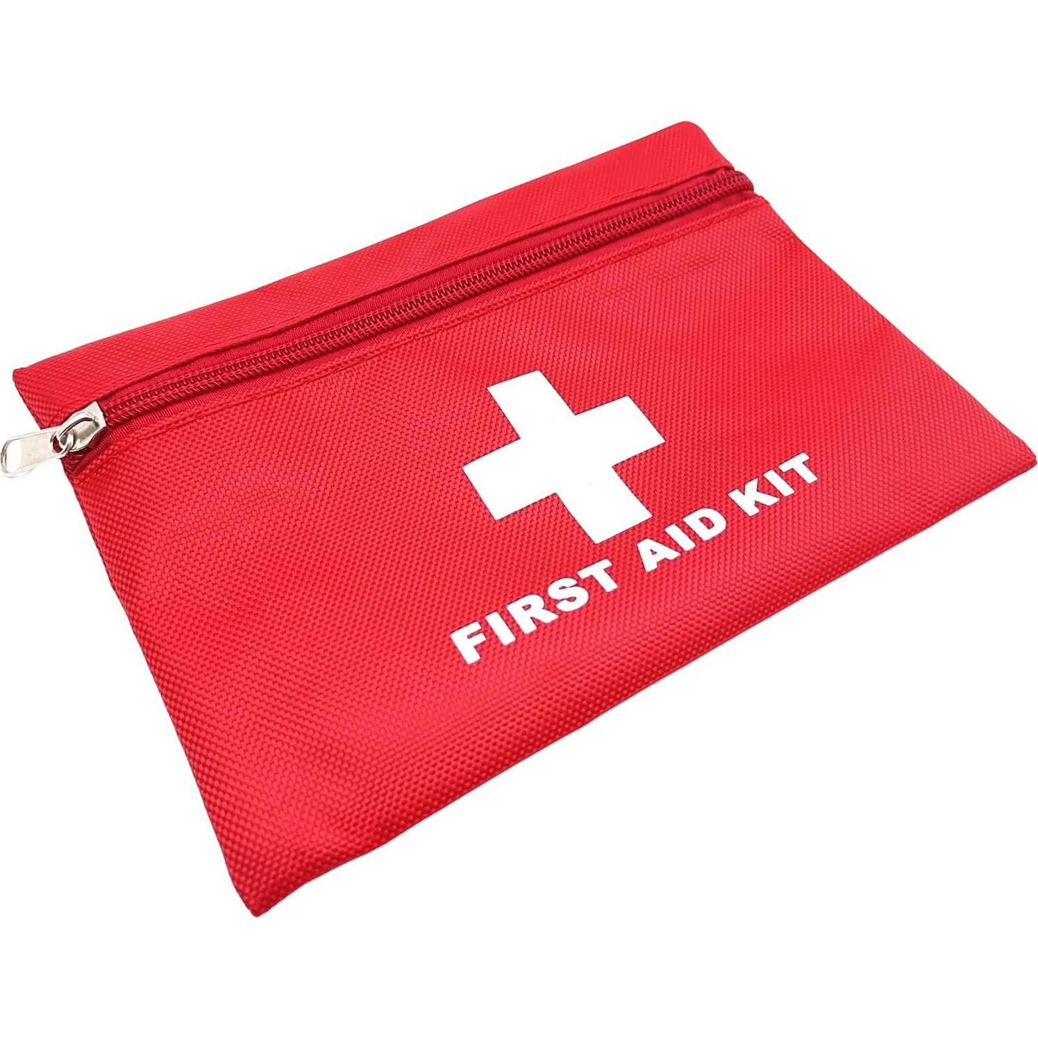 Bolsa de Primeros Auxilios Vacía Jipemtra Roja 20x14 cm