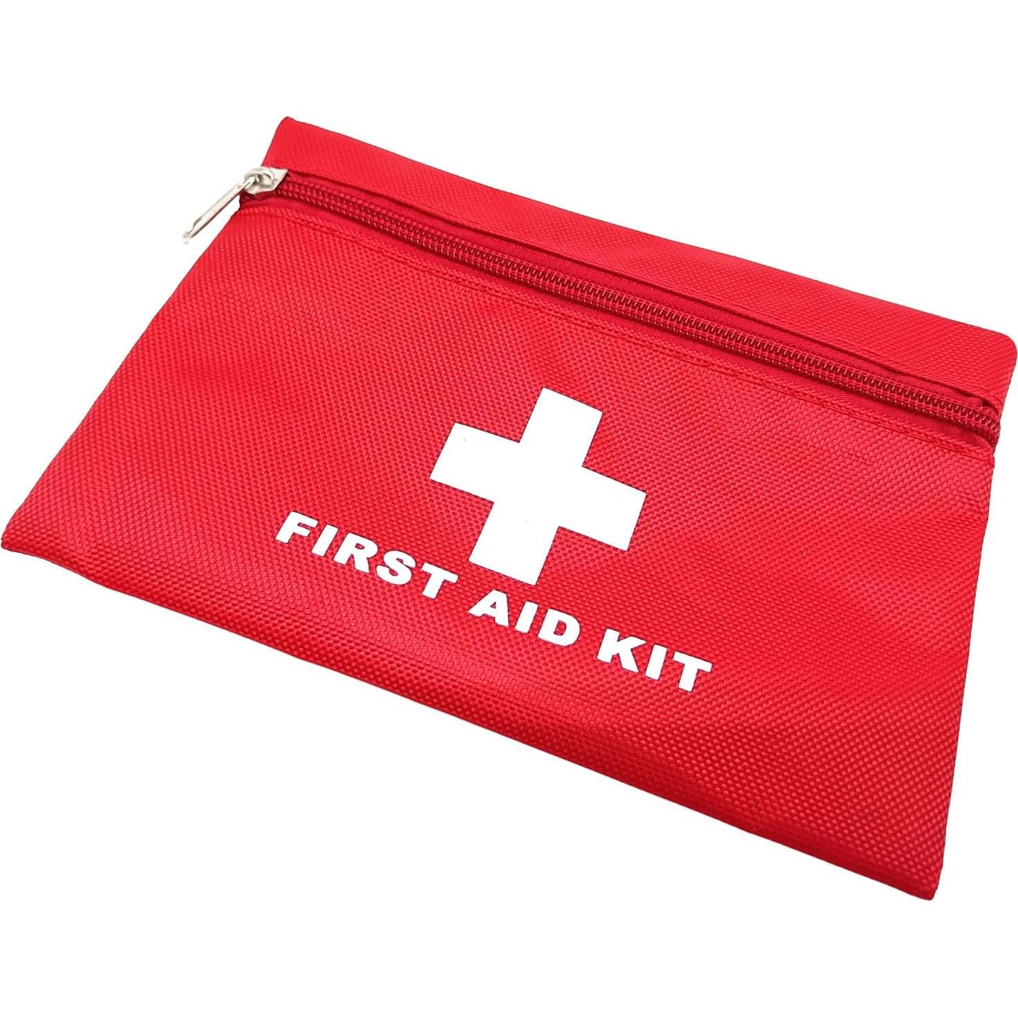 Bolsa de Primeros Auxilios Vacía Jipemtra Roja 20x14 cm