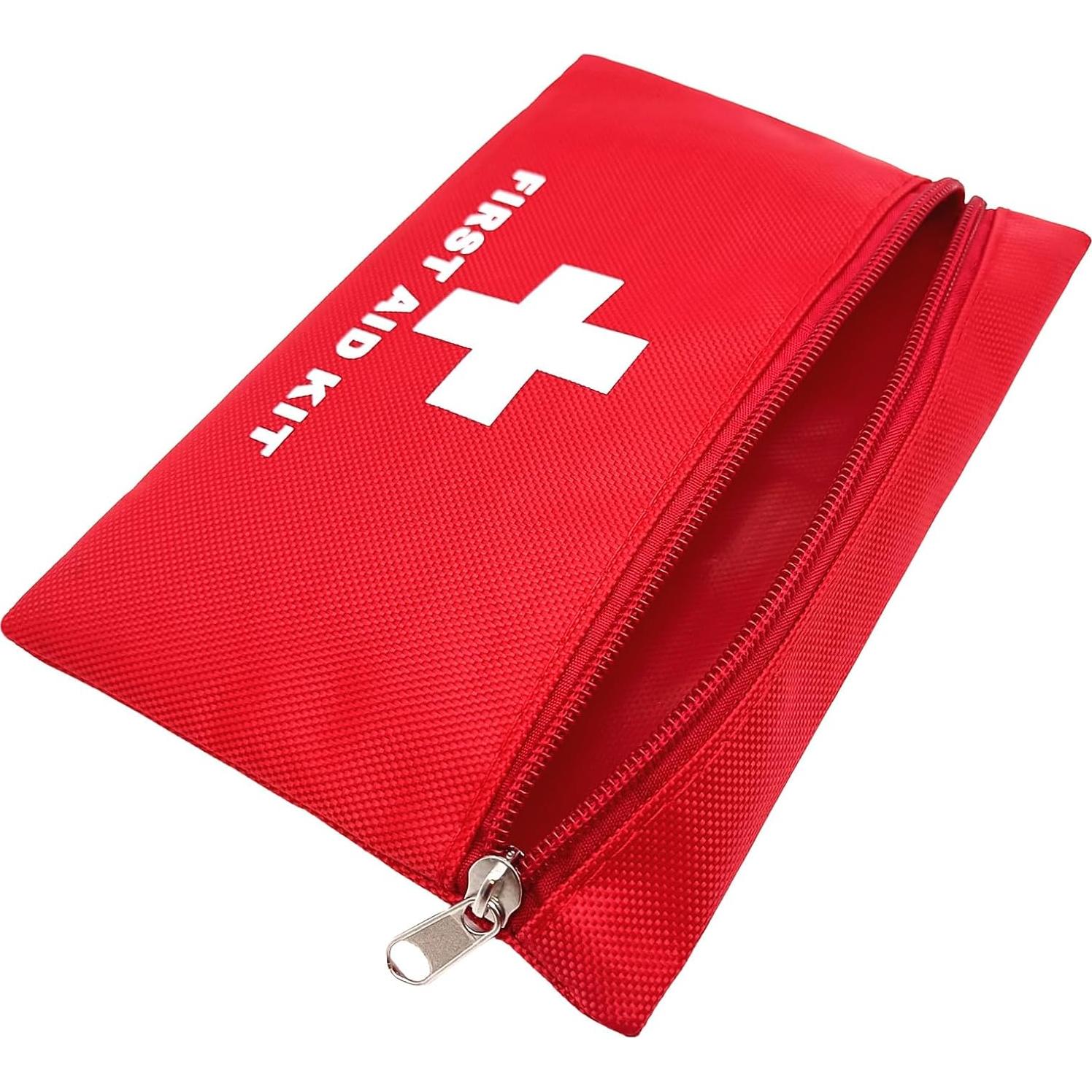 Bolsa de Primeros Auxilios Vacía Jipemtra Roja 20x14 cm