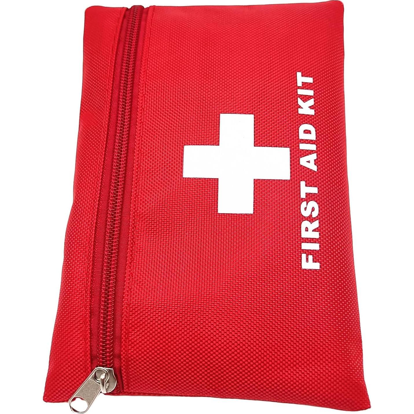 Bolsa de Primeros Auxilios Vacía Jipemtra Roja 20x14 cm