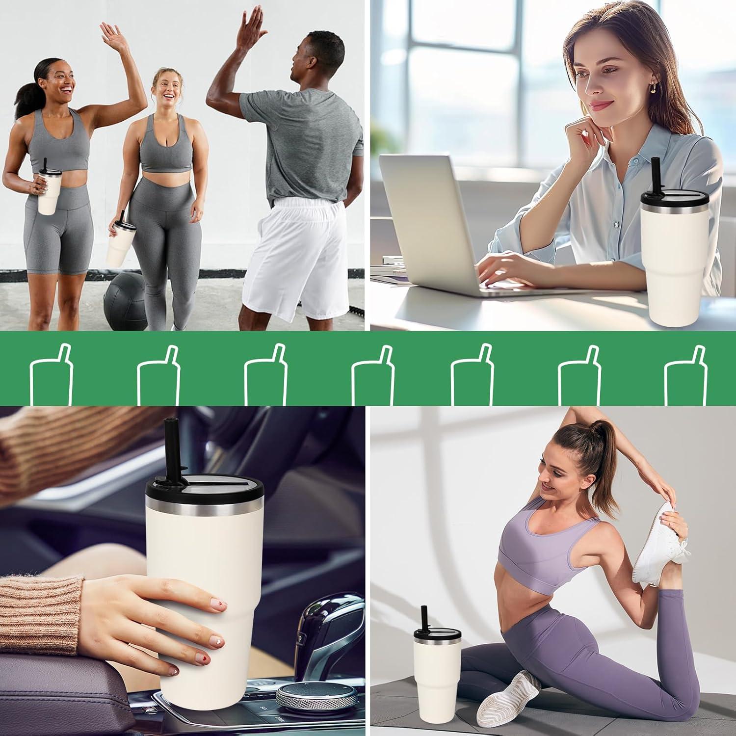 Tapa de Reemplazo para Vaso Stanley Quencher 20 oz - 2 PCS