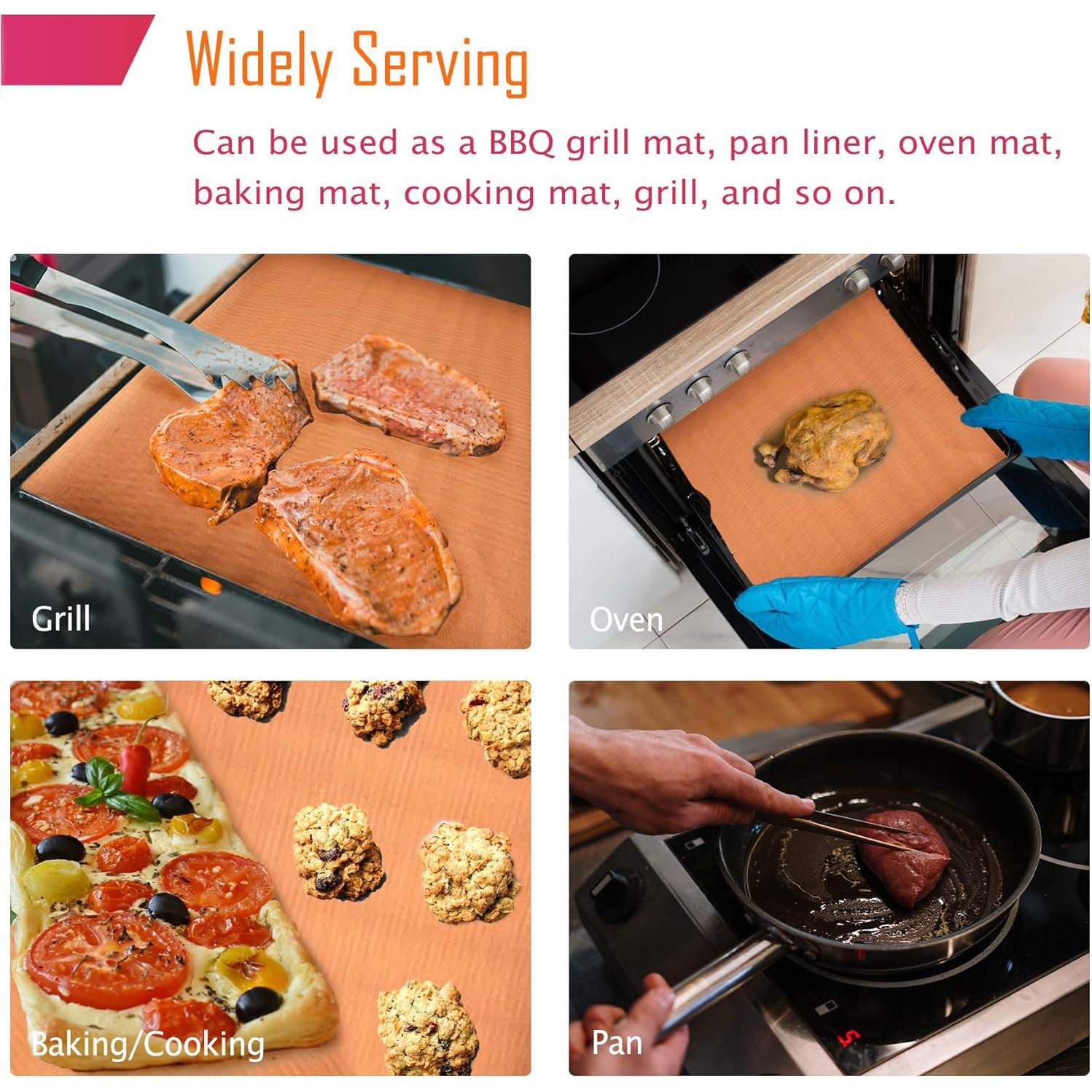 Mats de Hornear Antiadherentes Forever Young 2 Pack 58.4x41.3 cm