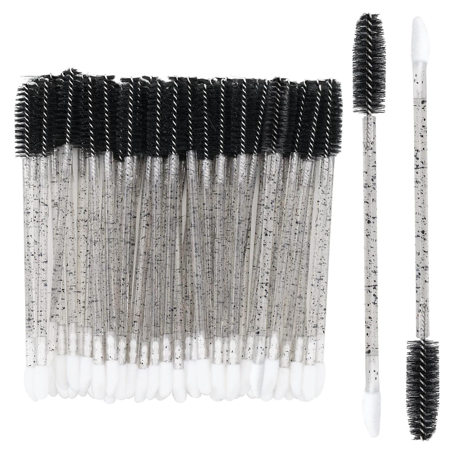 G2PLUS 100pcs Cepillos de Pestañas y Labios Desechables