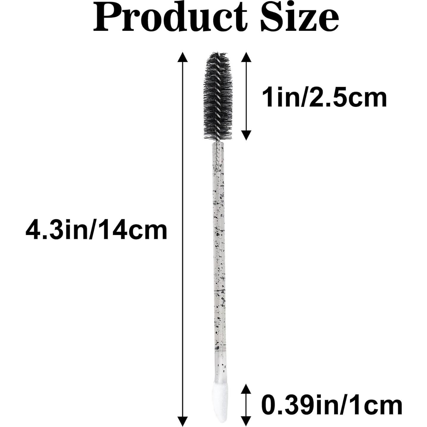 G2PLUS 100pcs Cepillos de Pestañas y Labios Desechables