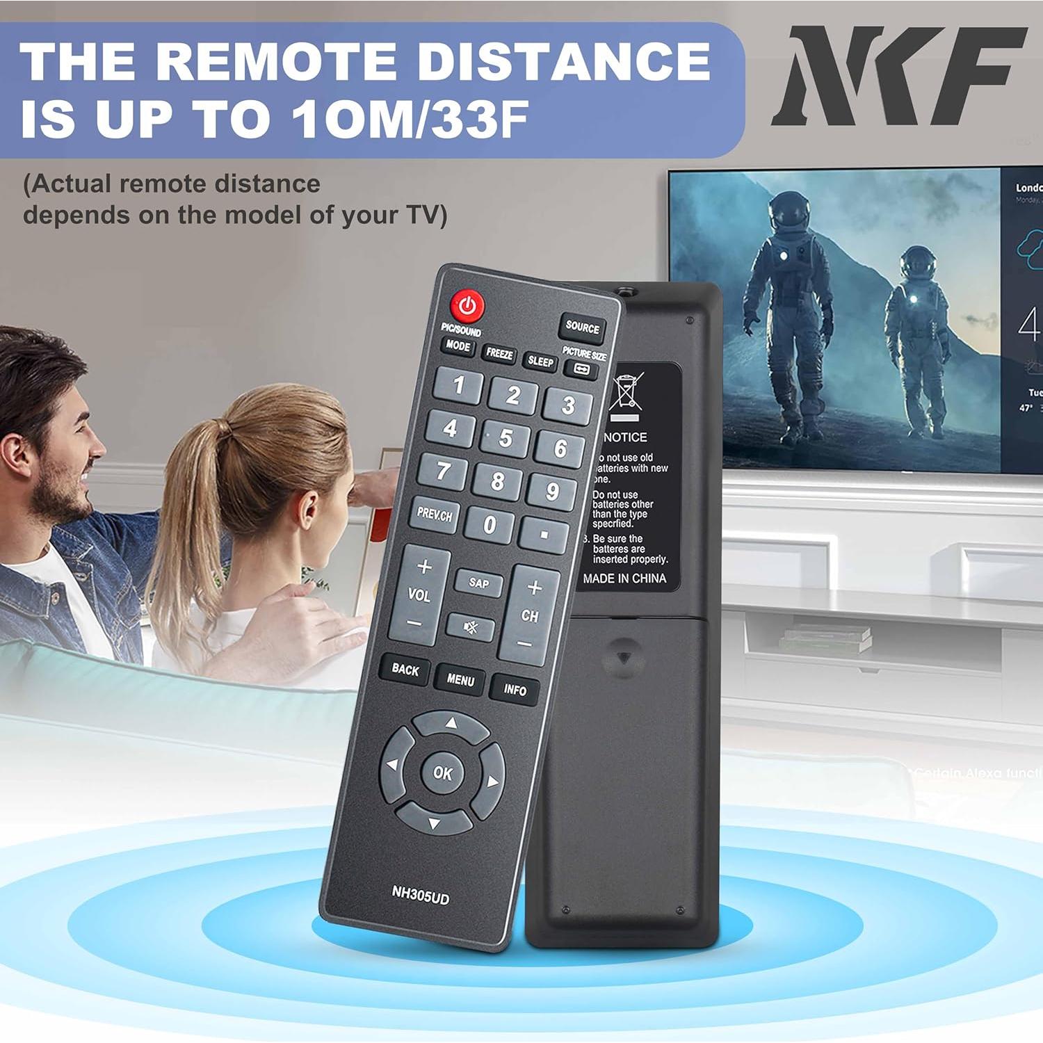 Control Remoto Universal NH305UD para TV Emerson - Sin Programación