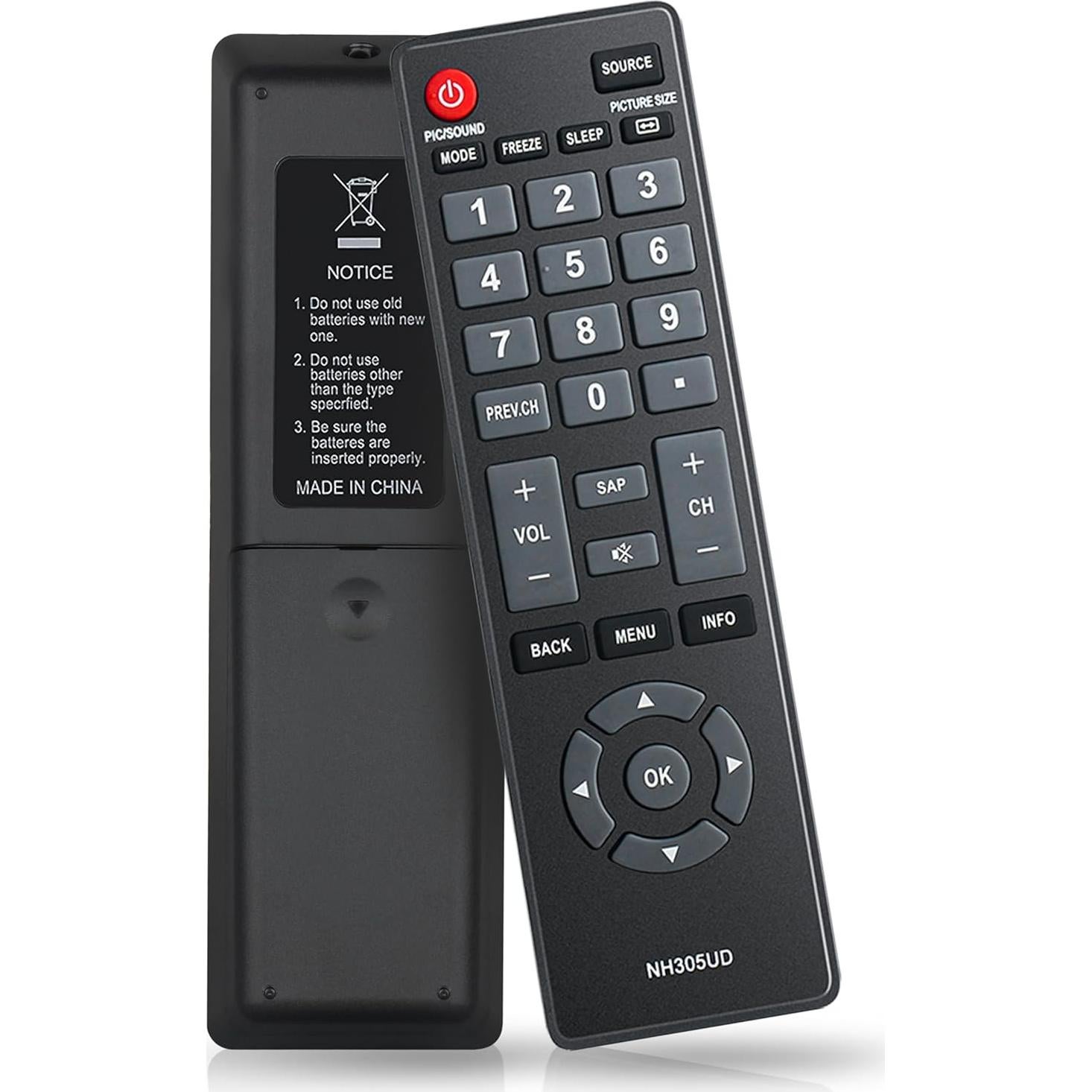 Control Remoto Universal NH305UD para TV Emerson - Sin Programación