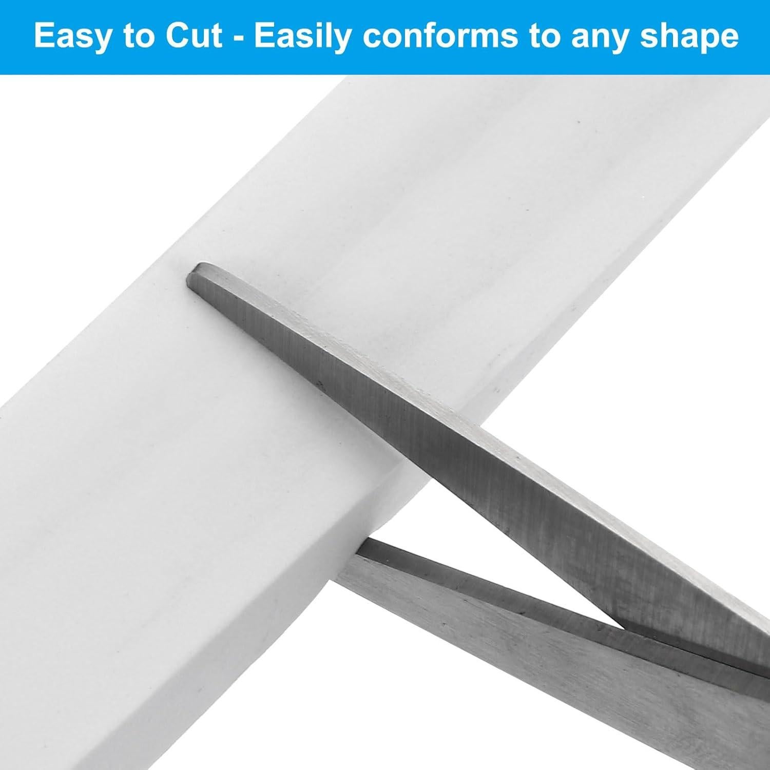 Tira de Sellado PATIKIL 3.05 m Espuma Aislante Blanca