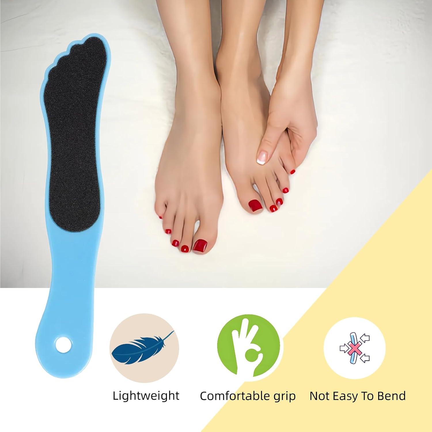 Paquete de 10 limas para pies Agirlvct, removedor de callos