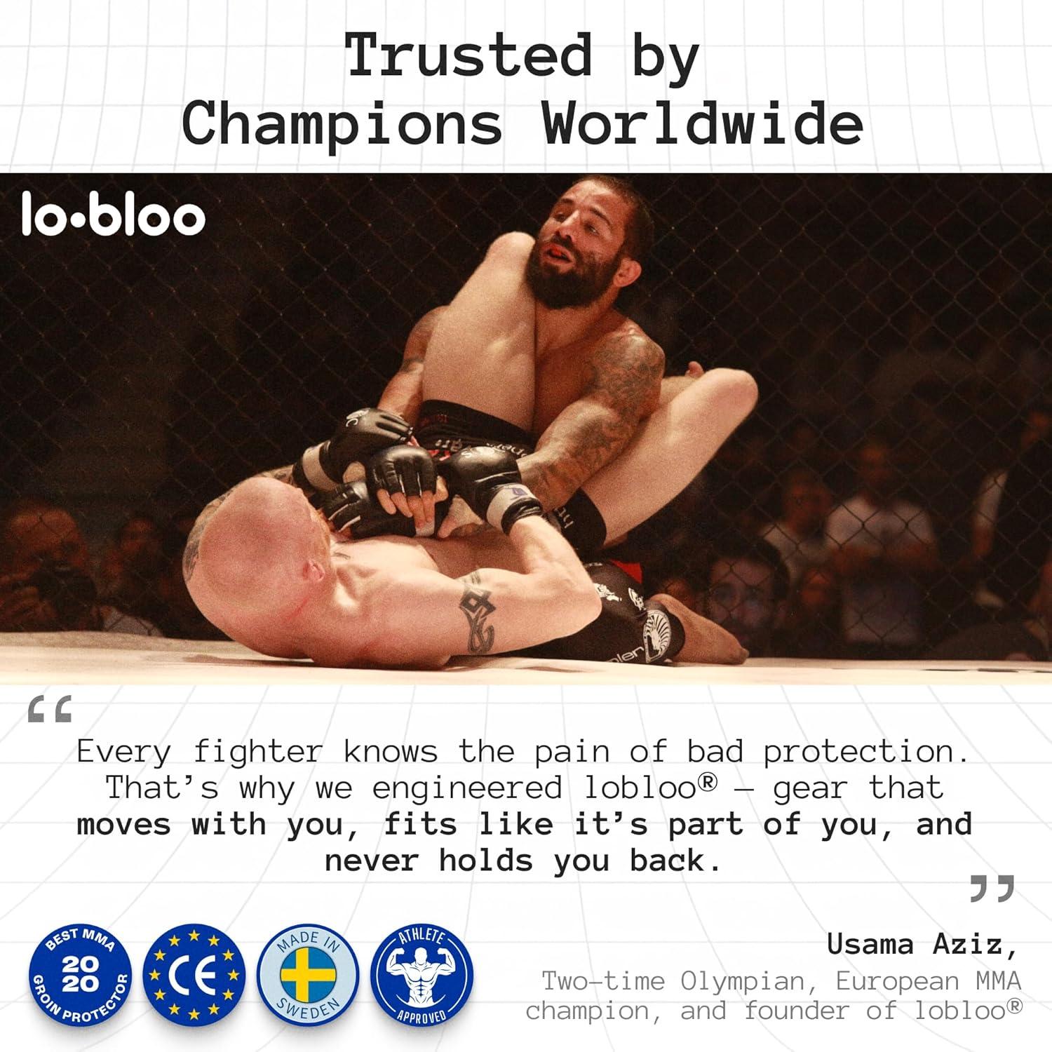 Protector Bucal Deportivo Lobloo Ultra Delgado 1mm Negro