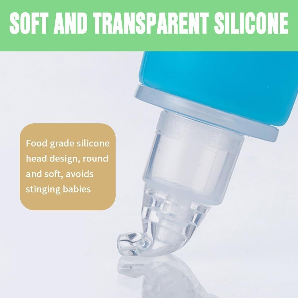 Aspirador Nasal Manual Bebé Aspirador Nasal Azul Pequeño BPA