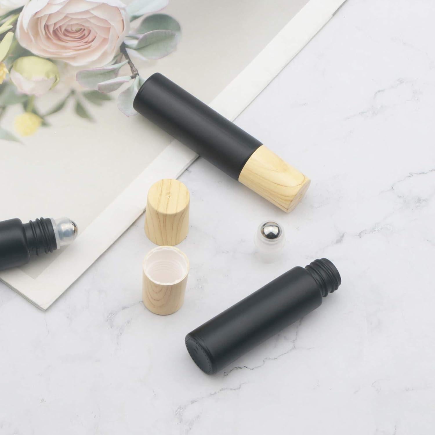 Botellas de Aceite Esencial 10ml Kesell 10Pack Vidrio Esmerilado