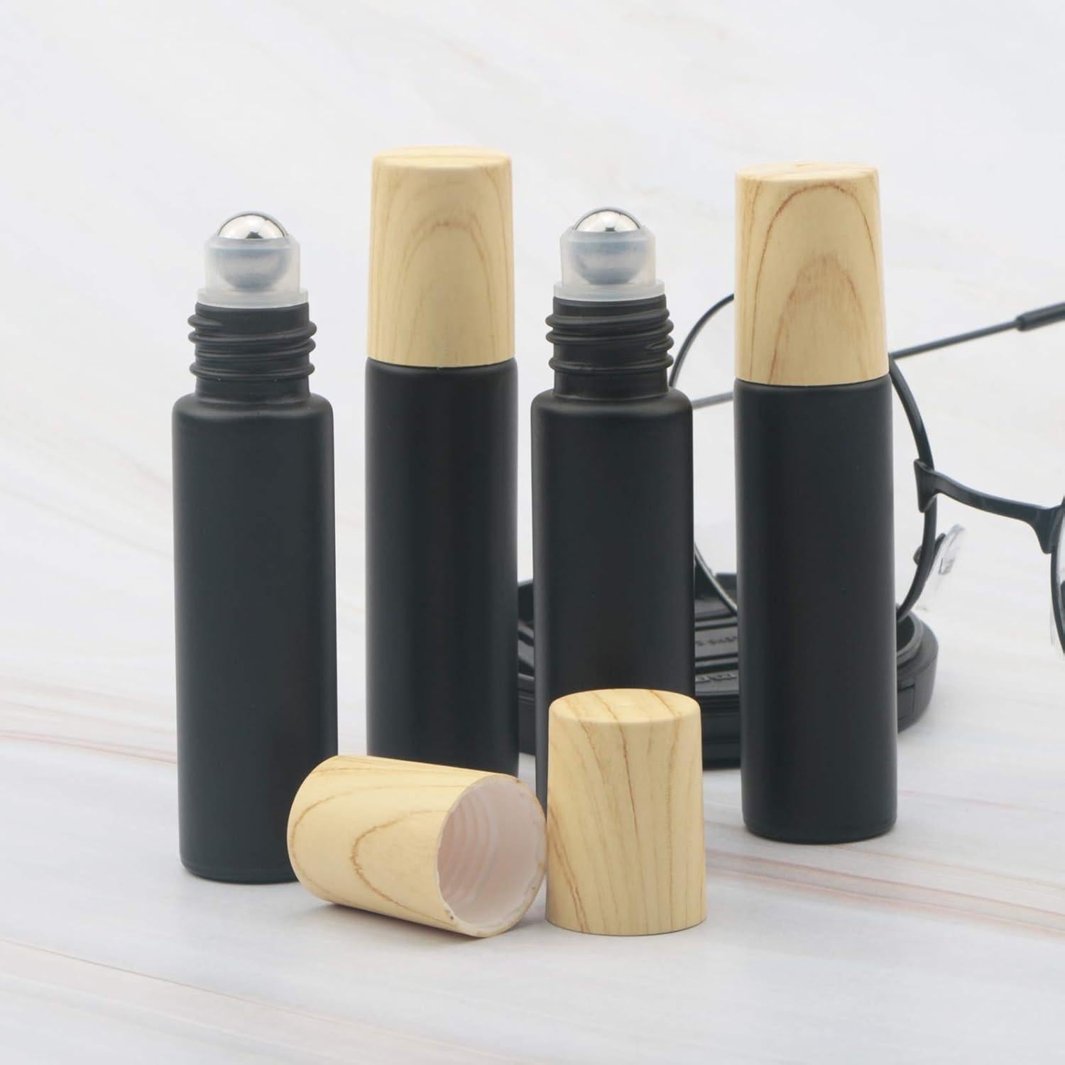 Botellas de Aceite Esencial 10ml Kesell 10Pack Vidrio Esmerilado