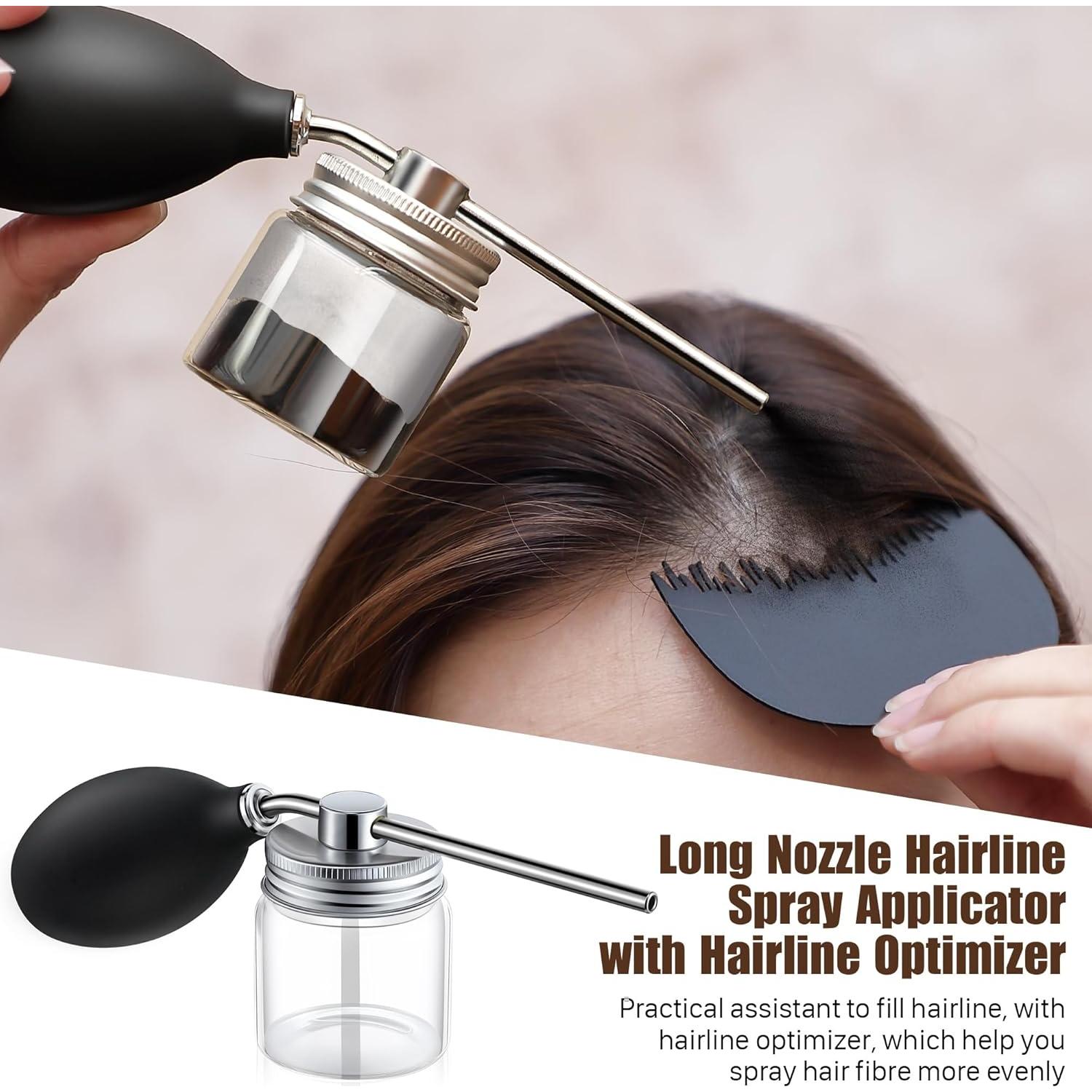 Botella Spray Fibra Capilar Hohean Portátil 13x7cm