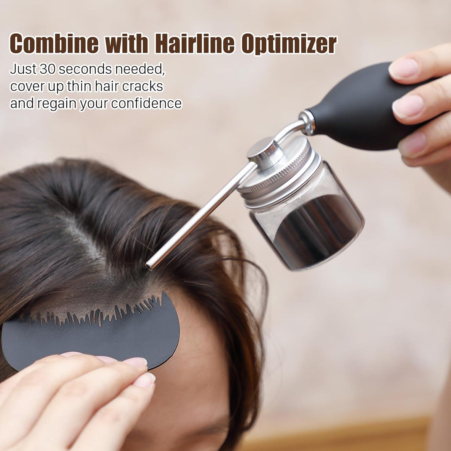 Botella Spray Fibra Capilar Hohean Portátil 13x7cm