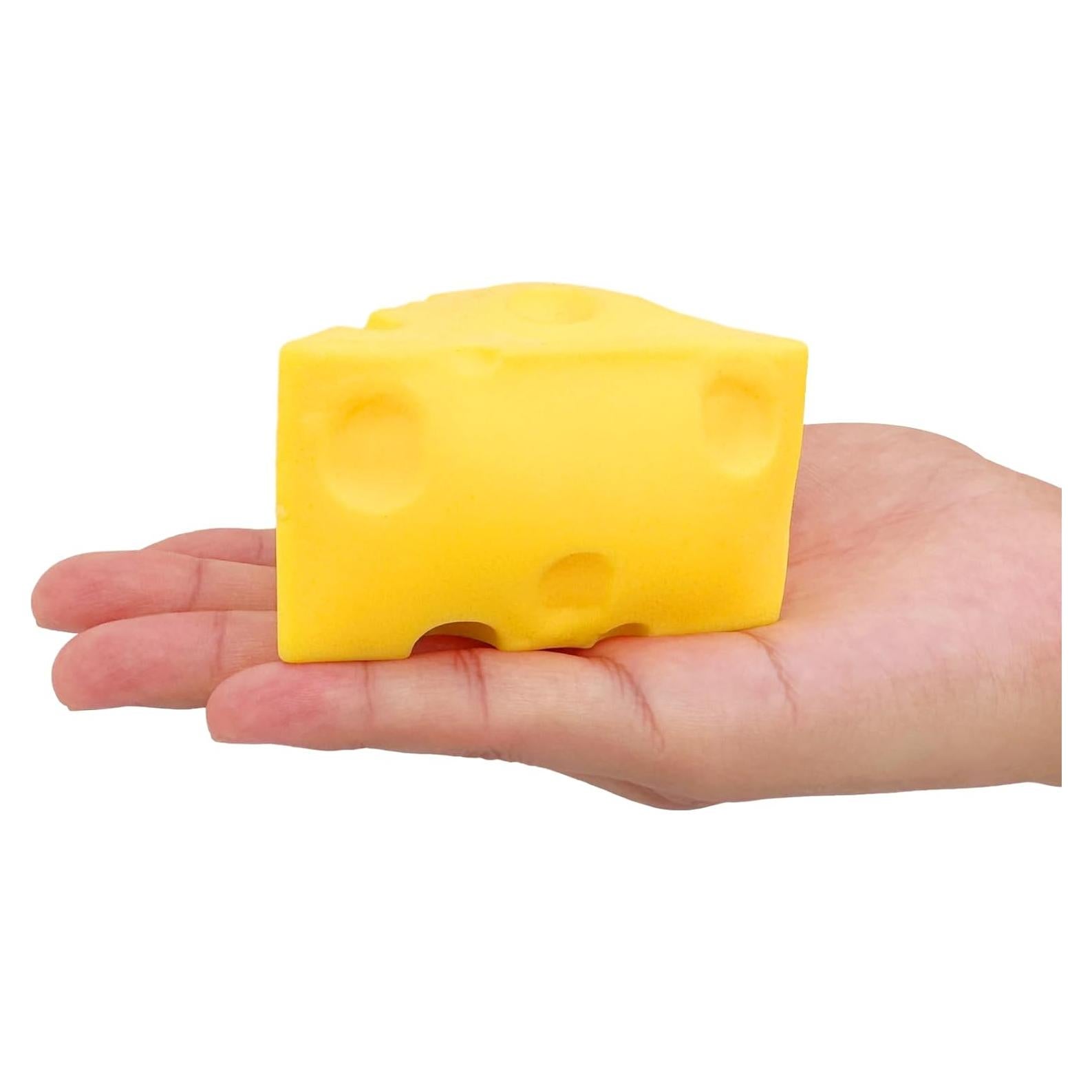 Juguete de Alivio de Estrés Queso Suave Funnysquee 119g